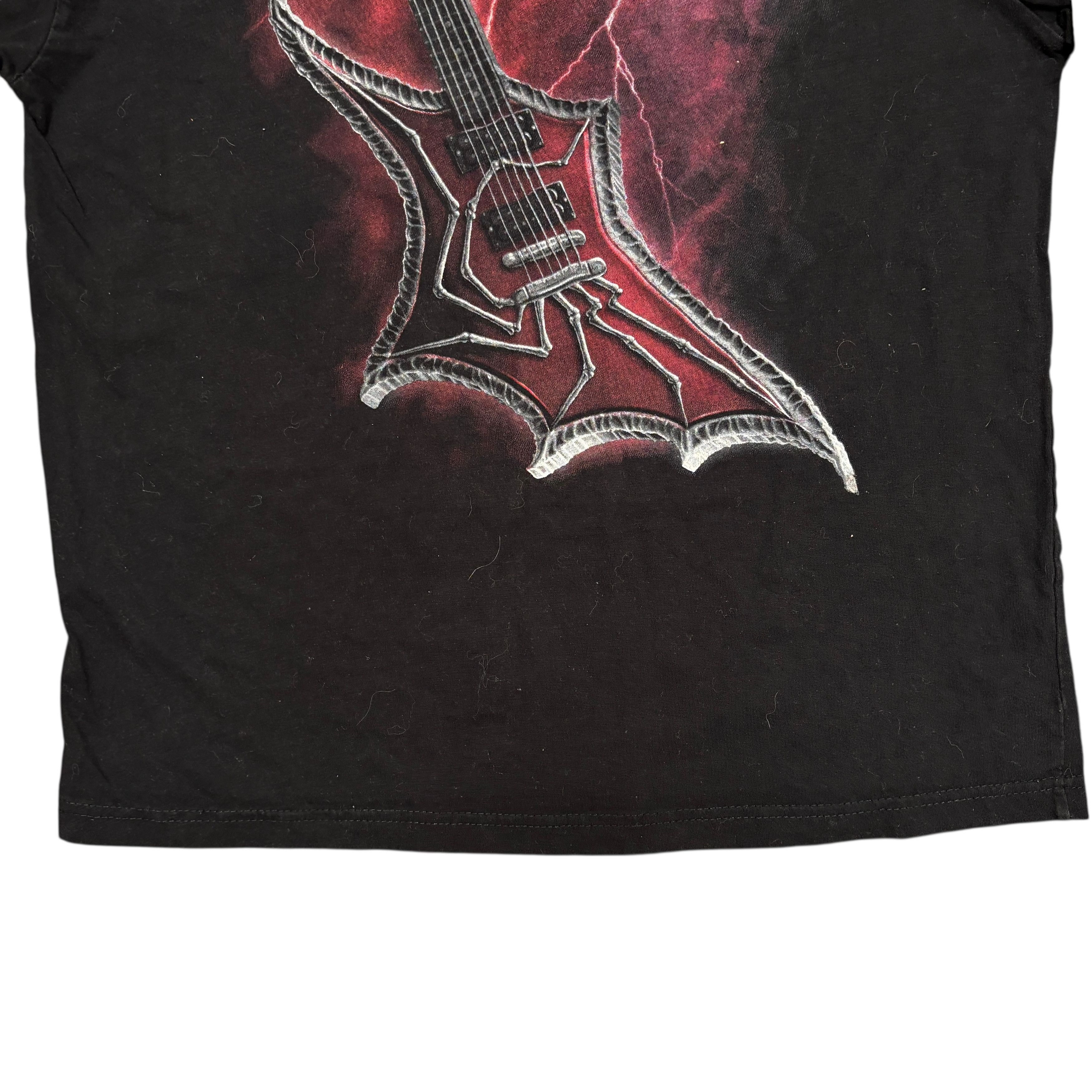 Band Tees Vintage Skeleton Shirt Long Sleeve Spiral Skull Y2K Size US L / EU 52-54 / 3 - 13 Thumbnail
