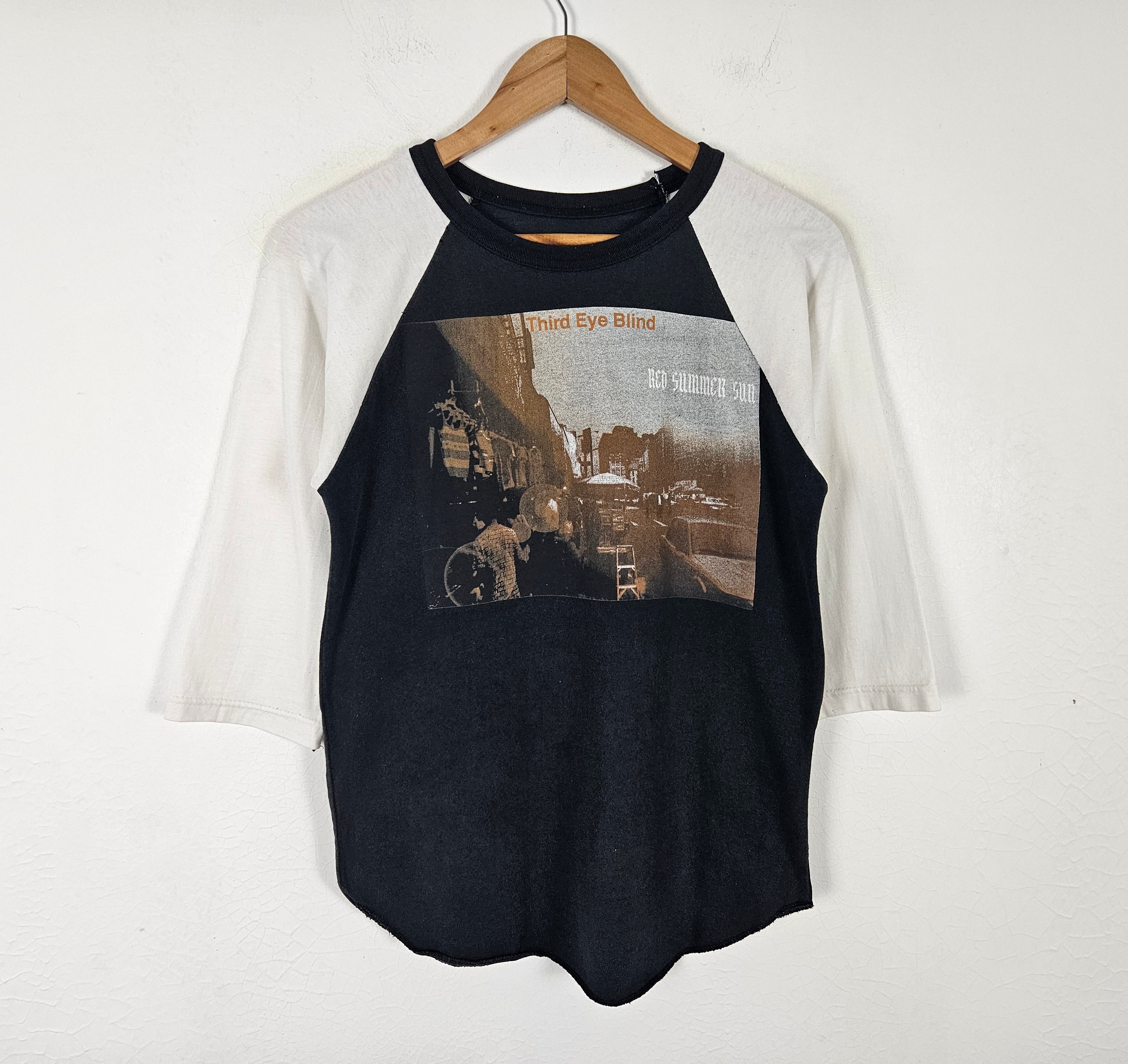 Band Tees × Vintage Vintage Third Eye Blind Red Summer Sun raglan shirt Size US L / EU 52-54 / 3 - 2 Thumbnail