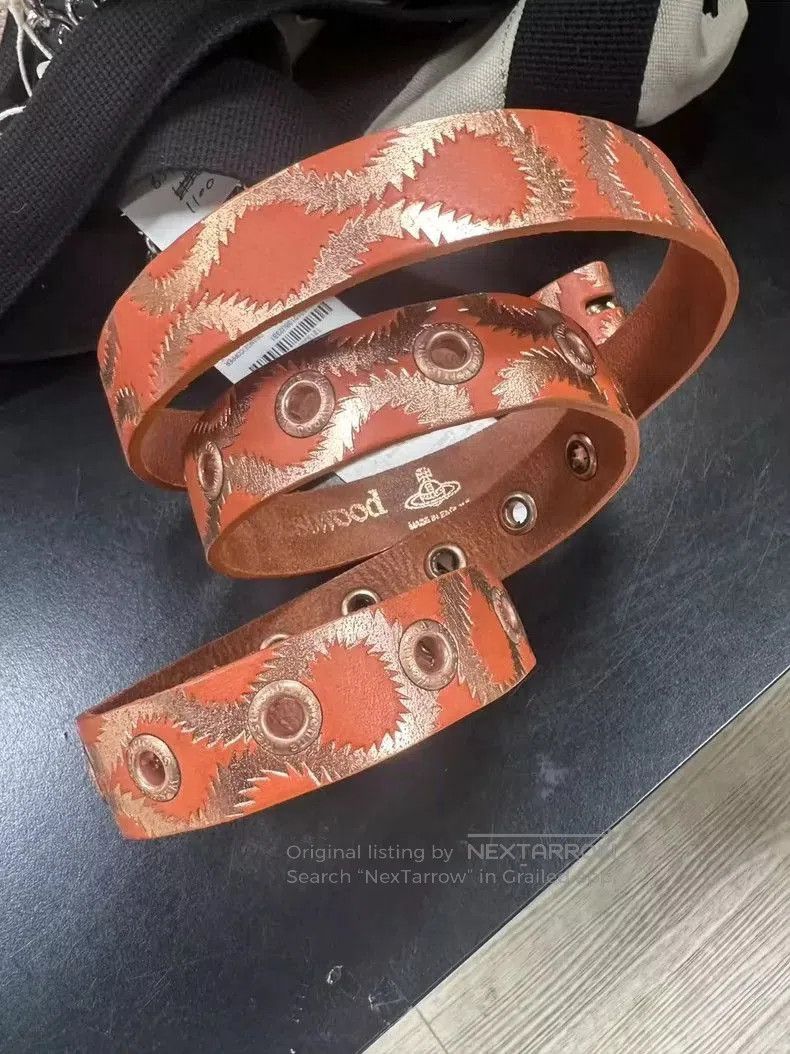 Vivienne Westwood Vivienne Westwood Leather Saturn Belt - dmc. Size ONE SIZE - 3 Thumbnail