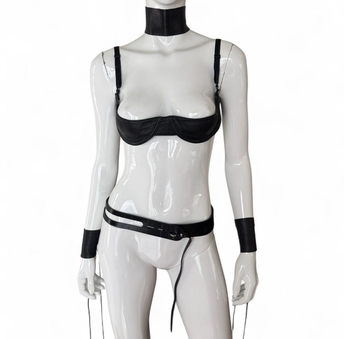 Helmut Lang RARE Helmut Lang Bondage Archival Vintage 90s Belt Size ONE SIZE - 8 Thumbnail