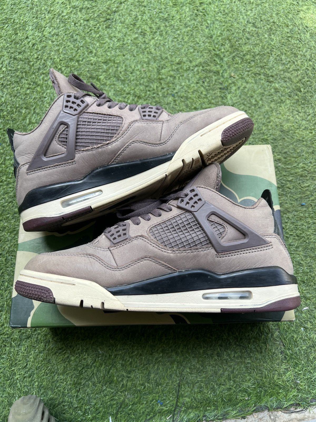 A Ma Maniere × Jordan Brand Ma Maniére × Nike Air Jordan 4 Retro Violet Ore DV6773-220 Size US 10 / EU 43 - 3 Thumbnail