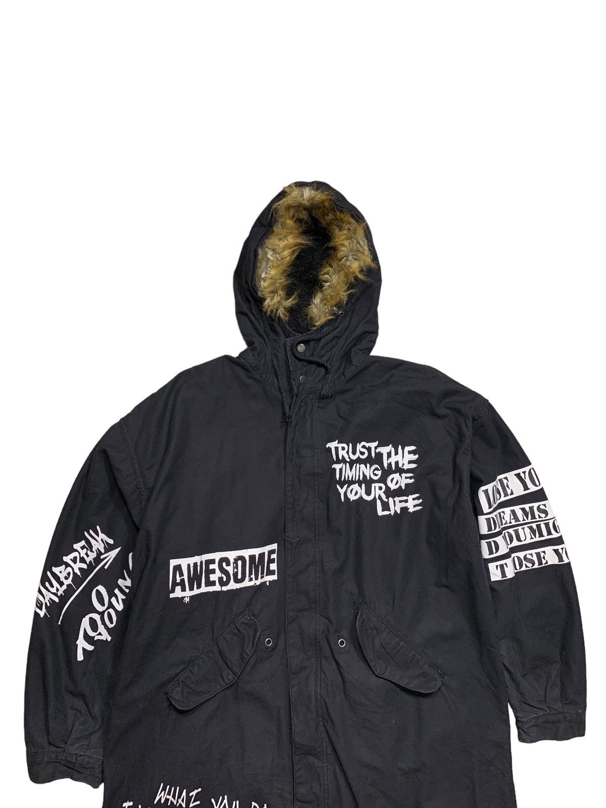 Japanese Brand Japanese Brand Jungle Storm Splash Parka Black Size US XL / EU 56 / 4 - 5 Thumbnail