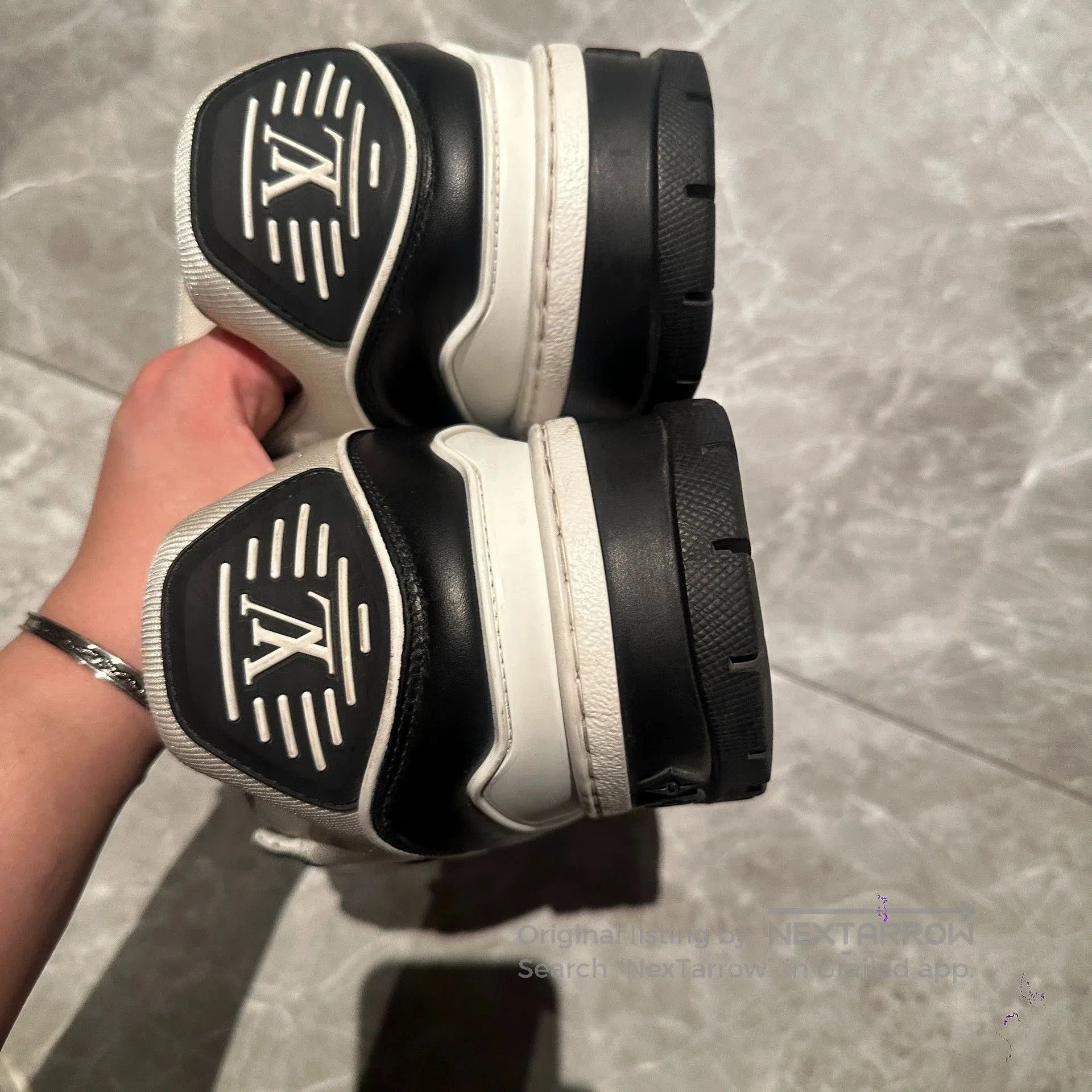 Louis Vuitton louis vuitton trainer maxi low. Size US 10.5 / EU 43-44 - 5 Thumbnail