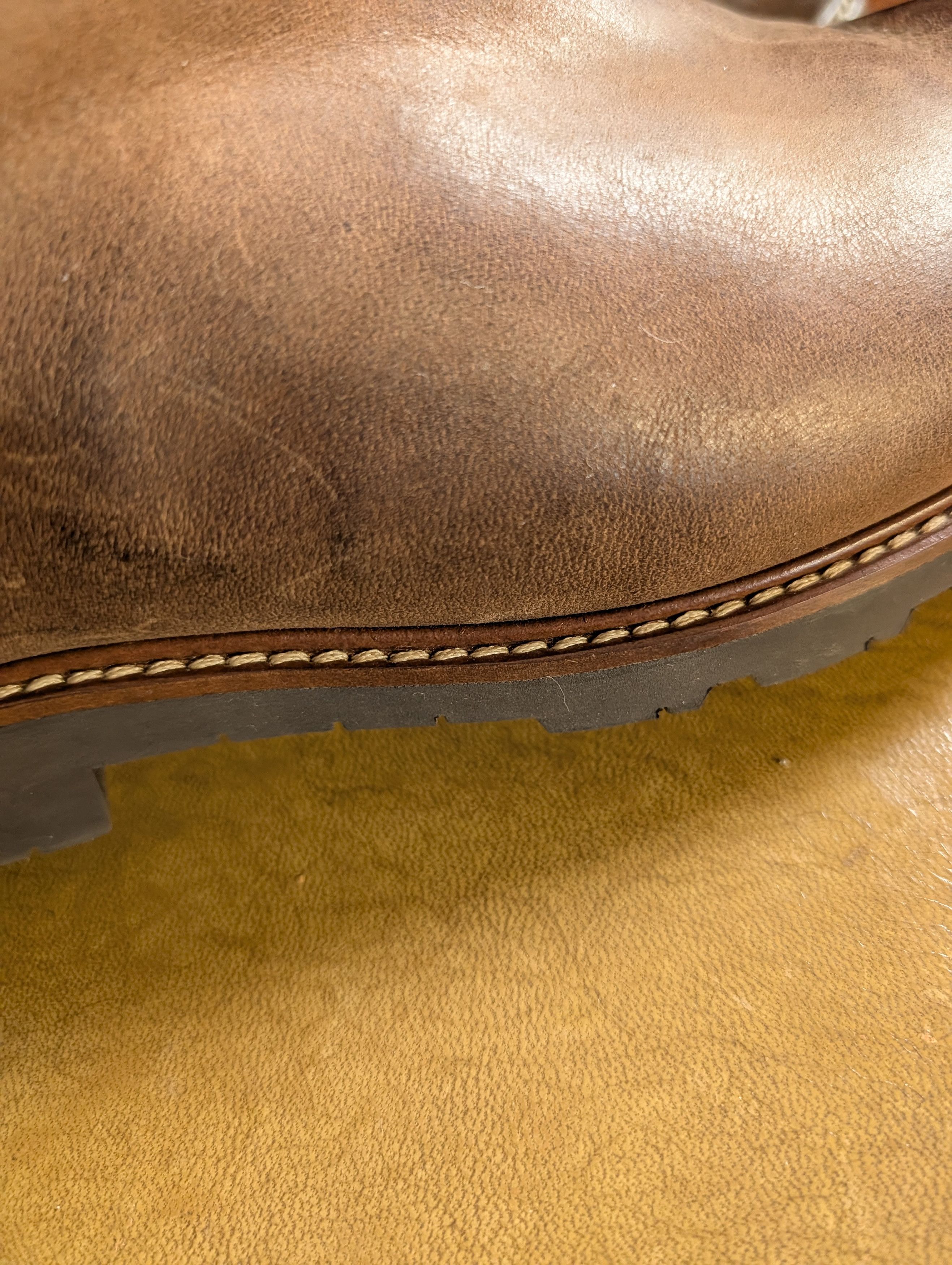 Other ROSS SNOW Leather shearling lined Italian Vibram boots Size US 9 / EU 42 - 12 Thumbnail