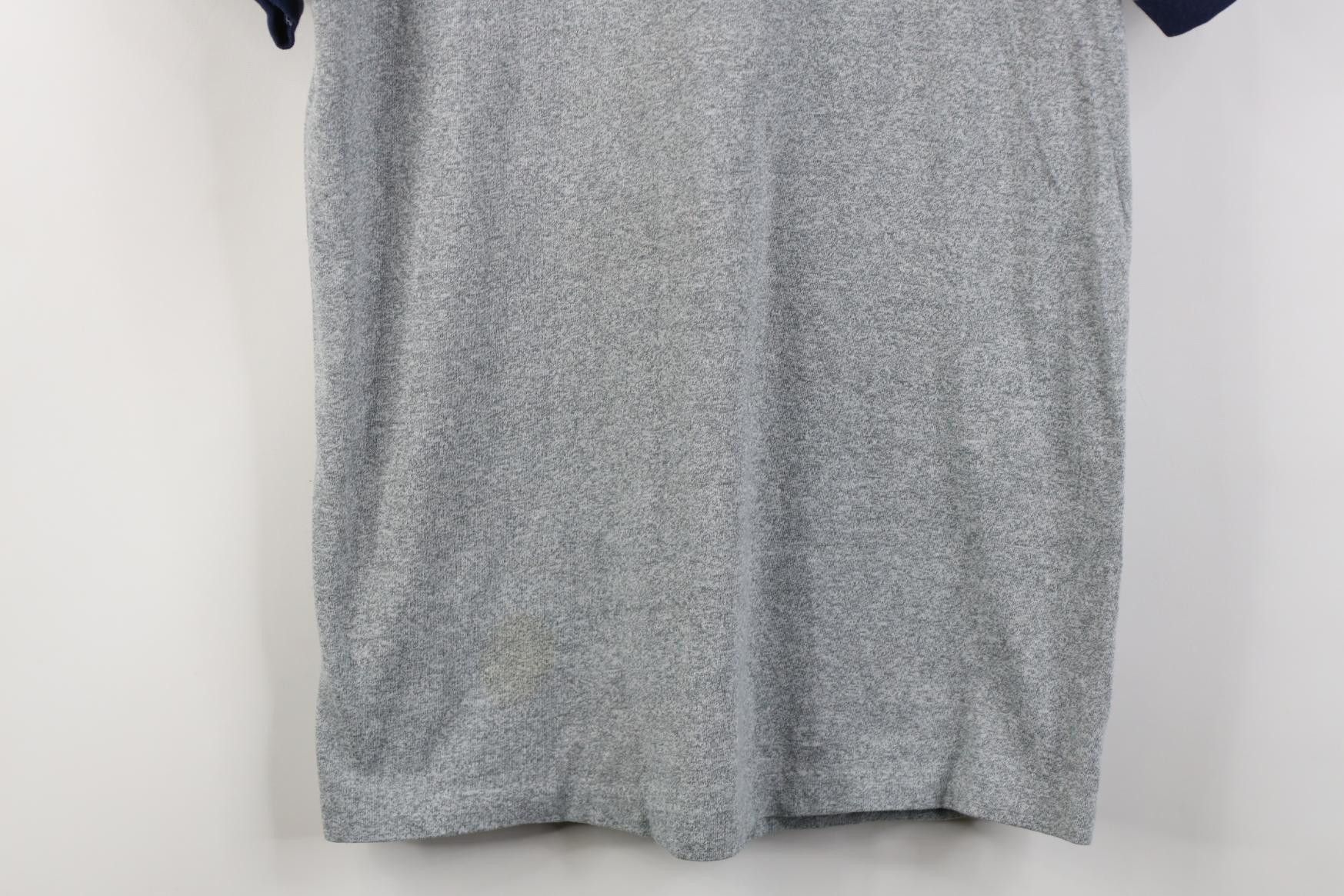 Vintage Vintage 80s Win United States Army Ringer T-Shirt Gray USA Size US M / EU 48-50 / 2 - 3 Thumbnail