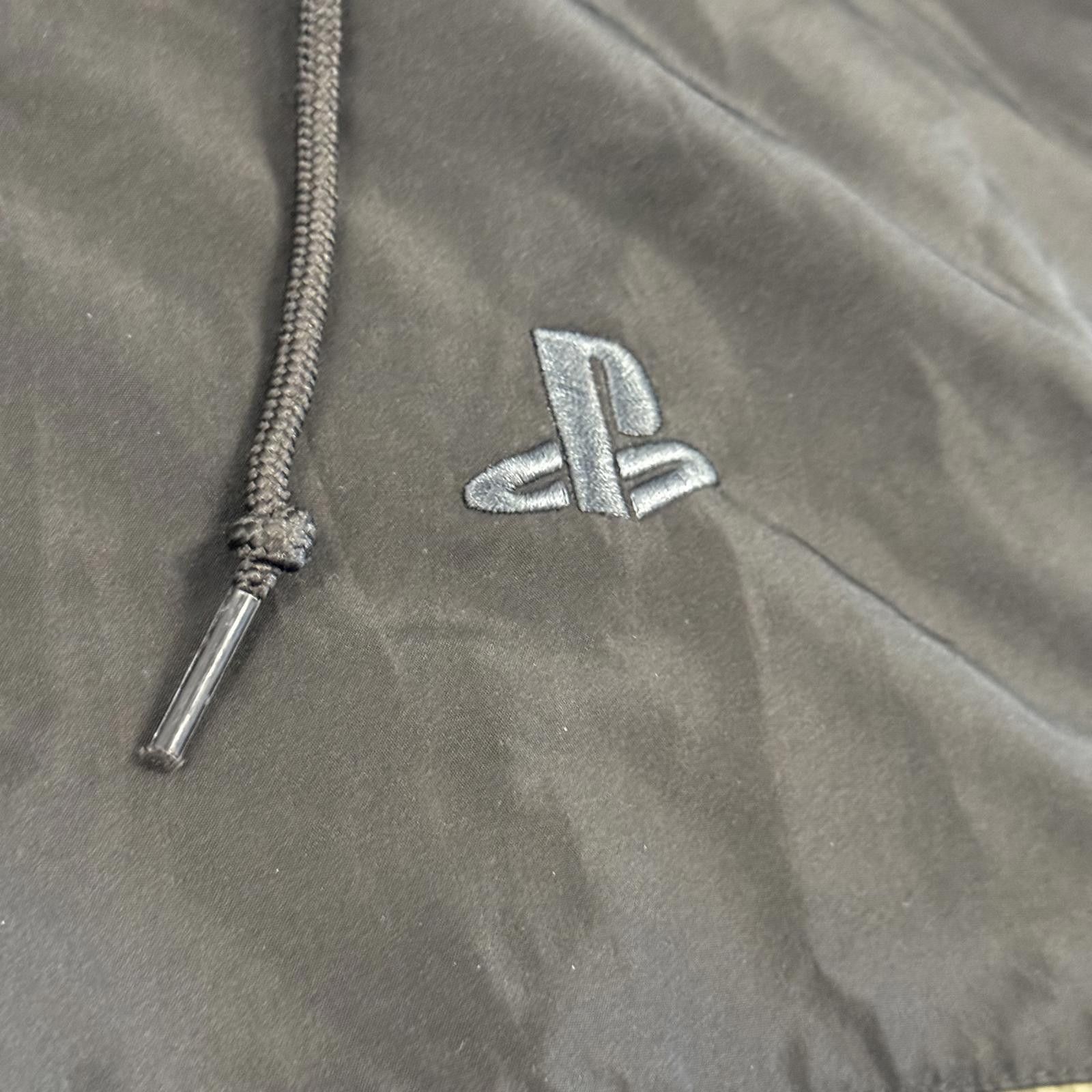 Playstation Sony PlayStation JAPAN Camo Windbreaker Jacket Men's L RARE Size US L / EU 52-54 / 3 - 3 Thumbnail