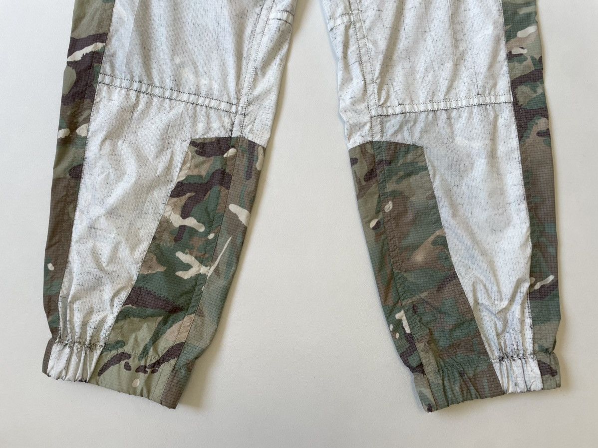 Dries Van Noten White Coated Camo Nylon Utility Trousers Size US 34 / EU 50 - 11 Thumbnail