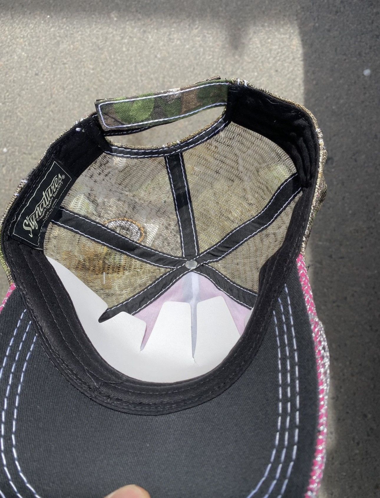 NASCAR × Vintage Vintage NASCAR Ford cap rare Y2K pink racing realtree Size ONE SIZE - 6 Thumbnail
