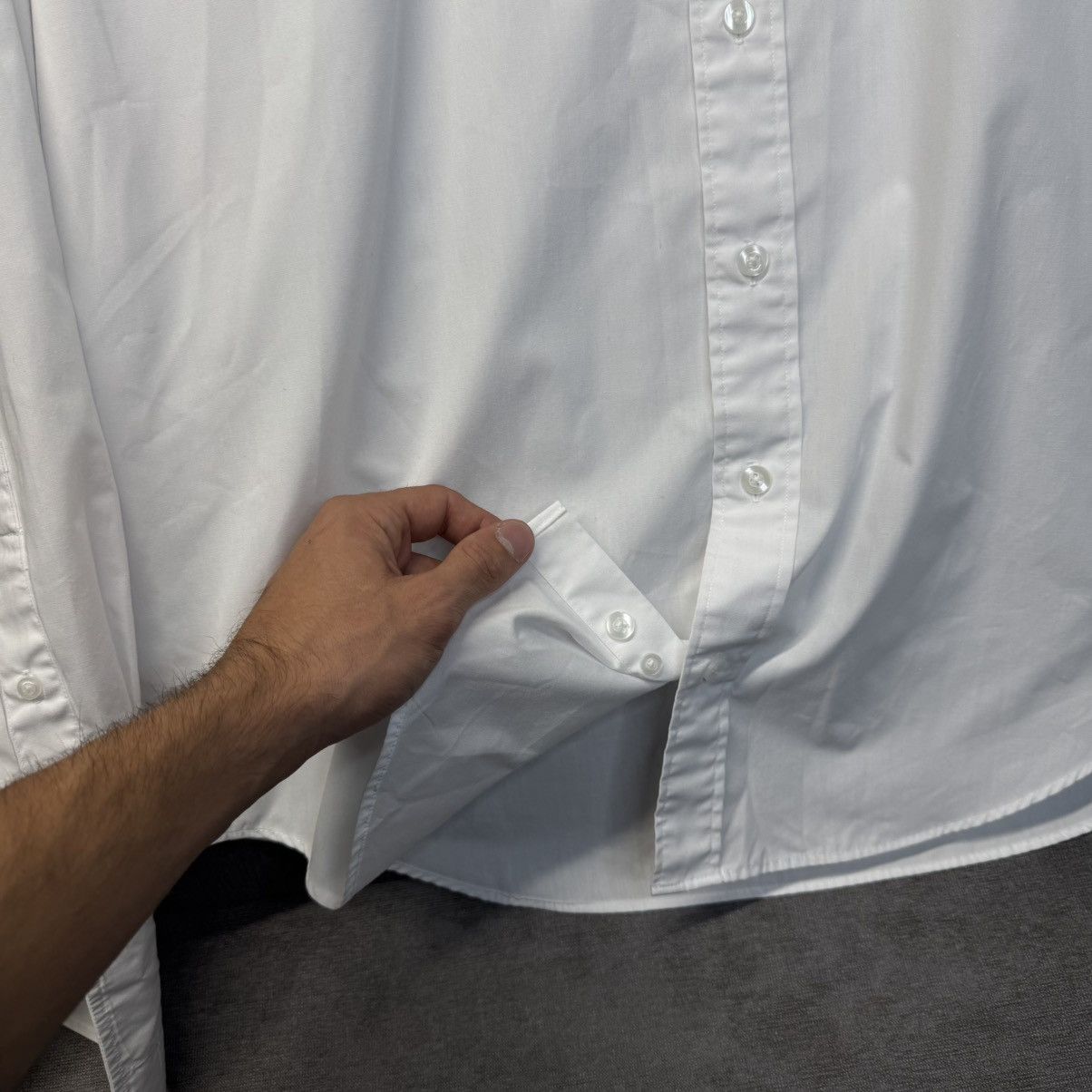 Yves Saint Laurent Yves Saint Laurent YSL long sleeve shirt white Size US L / EU 52-54 / 3 - 8 Thumbnail