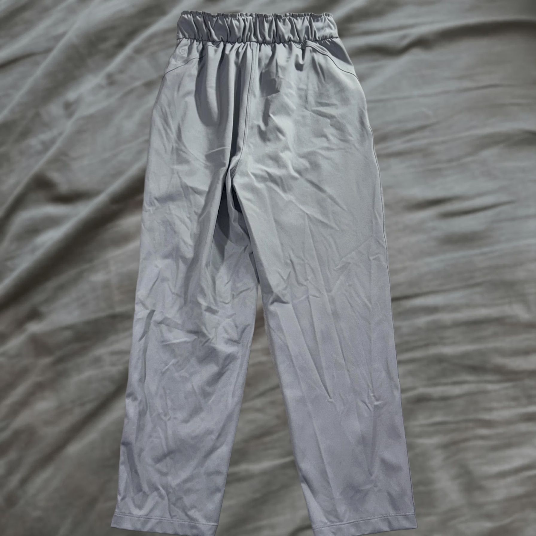 Lululemon Lululemon Pants Womens 2 Gray High Rise Drawstring Waist Lightweight Joggers Size 26" / US 2 / IT 38 - 1 Thumbnail