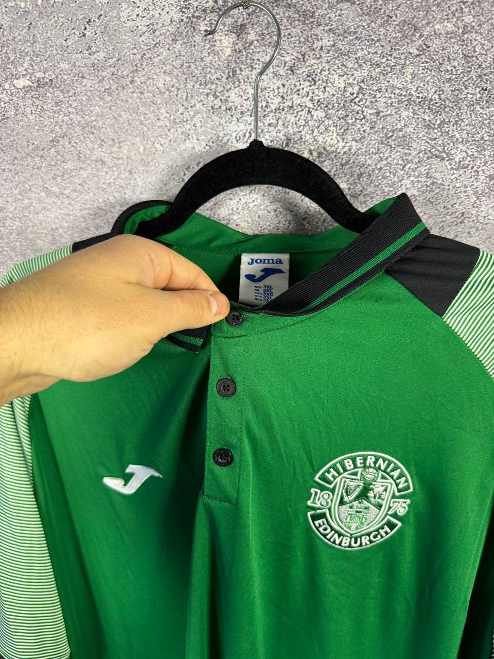 Joma × Vintage Hibernian Edinburgh Joma Training Jersey Blokcore Size US XXL / EU 58 / 5 - 9 Thumbnail