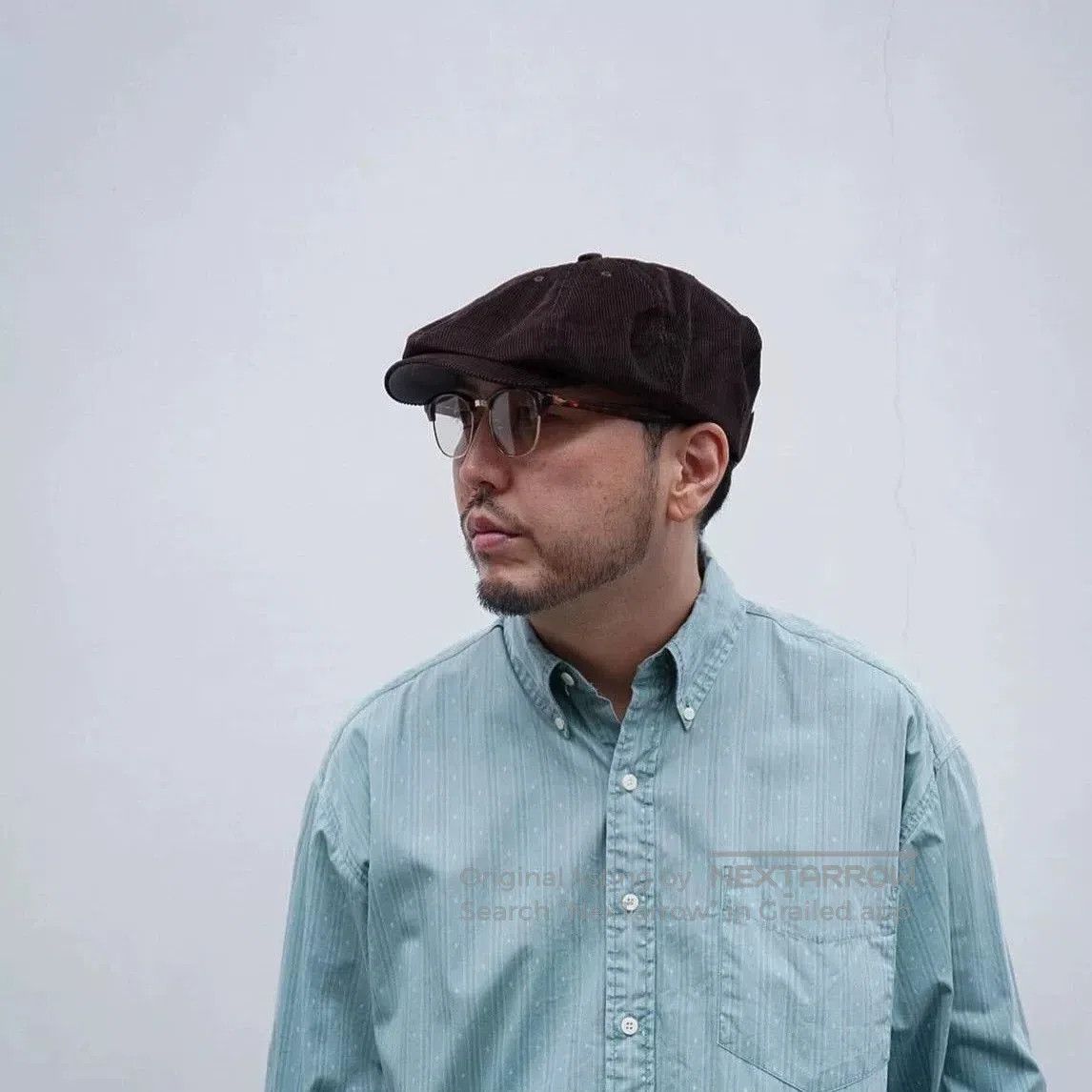 THE H.W.DOG&CO. H.W.DOG Classic Corduroy Newsboy Cap. Size ONE SIZE - 5 Thumbnail