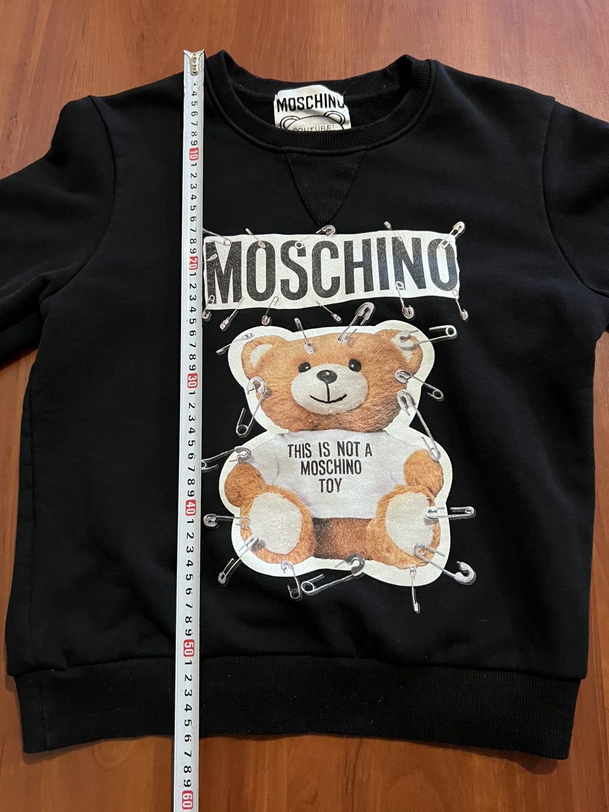 Moschino MOSCHINO COUTURE Embroidered Crew-Neck Sweatshirt Women’s S Size S / US 4 / IT 40 - 9 Thumbnail