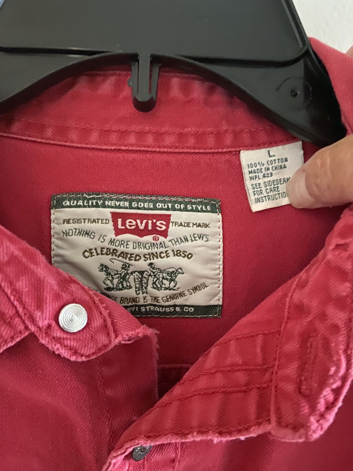 Levi's Vintage Clothing Levi Vintage Shirt Size US L / EU 52-54 / 3 - 2 Thumbnail