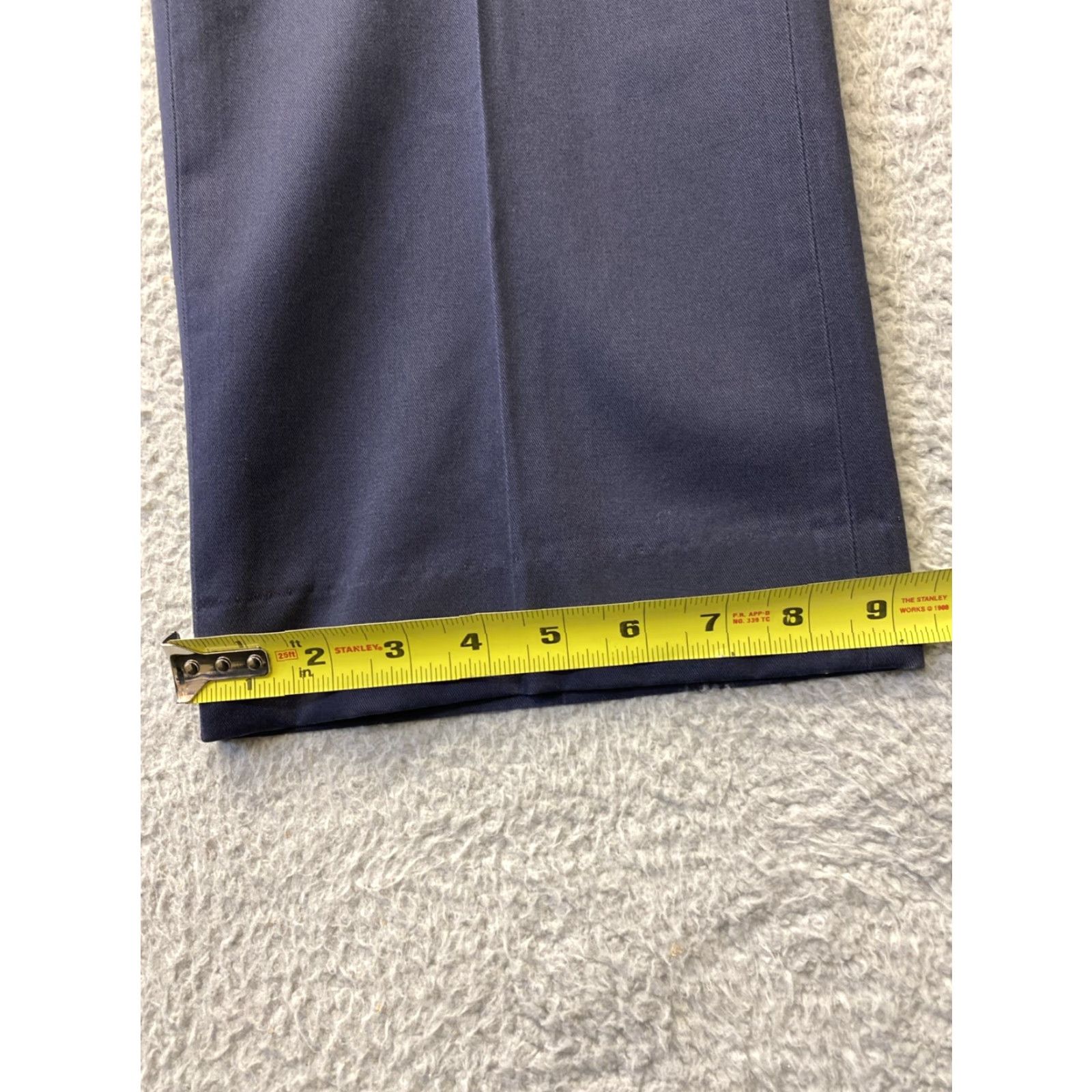 Vintage VINTAGE L.L. Bean Heavy Chino Pants Mens 38x32 Dusty Navy Blue Casual Workwear Size US 38 / EU 54 - 6 Thumbnail