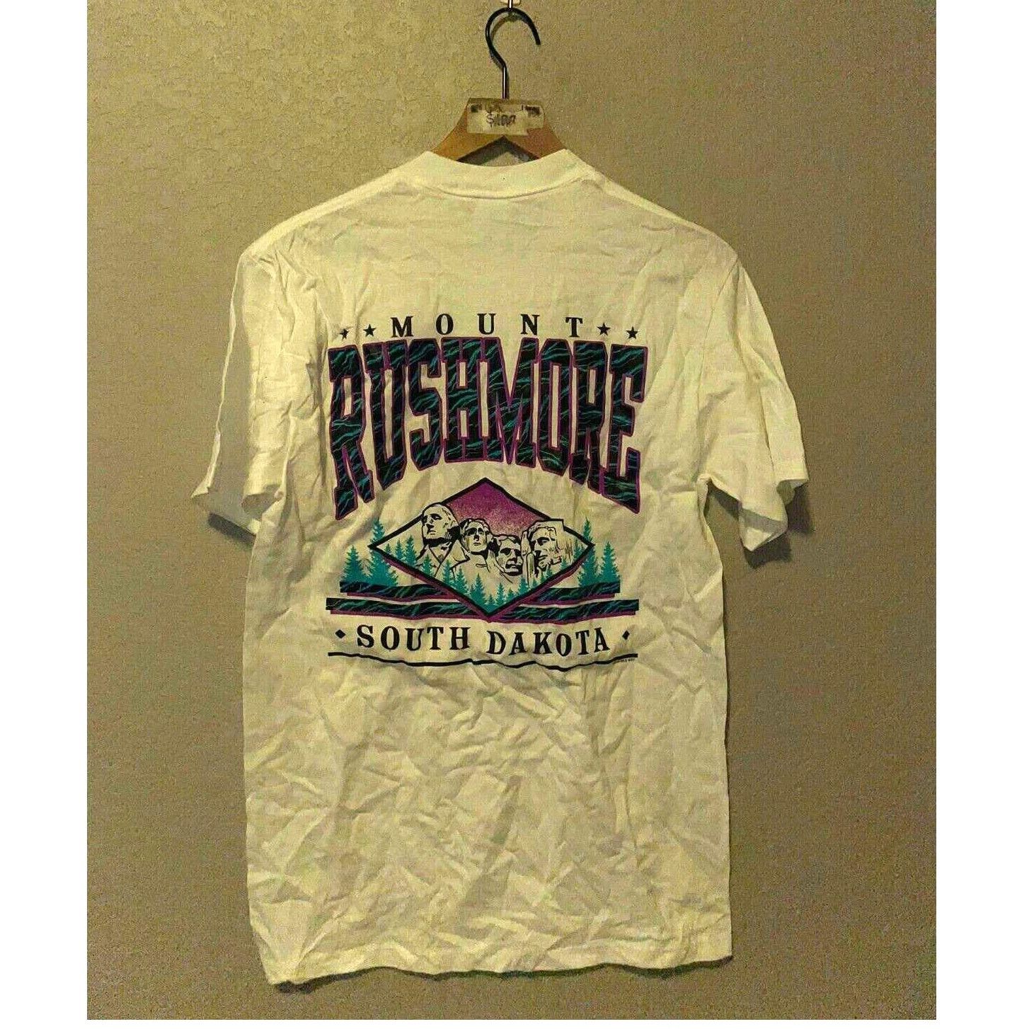 Jerzees Vintage Scotty's Castle Mouth Rushmore Misprint White M Tee Size US M / EU 48-50 / 2 - 9 Thumbnail