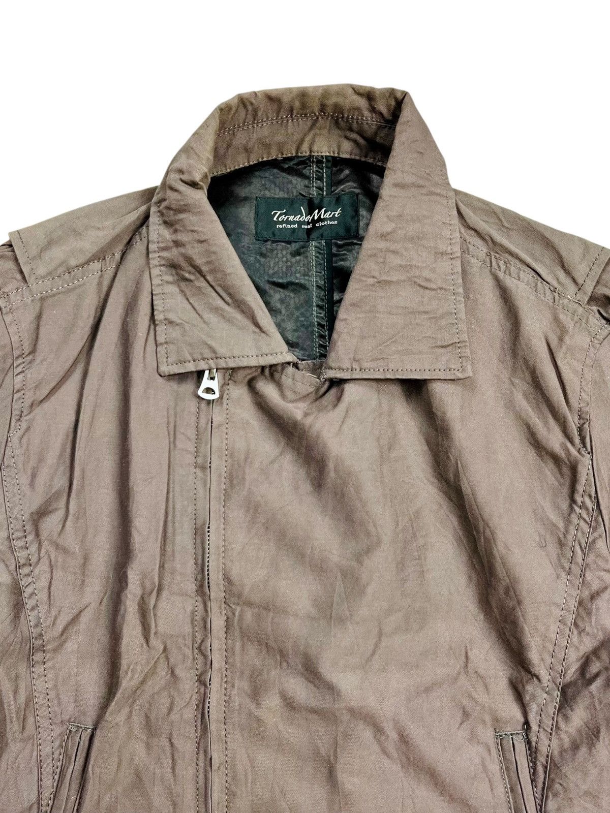 BUFFALO BOBS 2000s Tornado Mart - Double Zips Rider Jacket Size US M / EU 48-50 / 2 - 4 Thumbnail