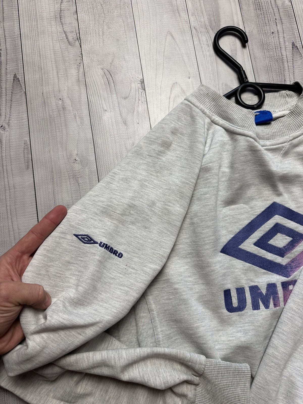 Umbro Vintage Umbro Pro training big logo sweatshirt size M Size US M / EU 48-50 / 2 - 10 Thumbnail
