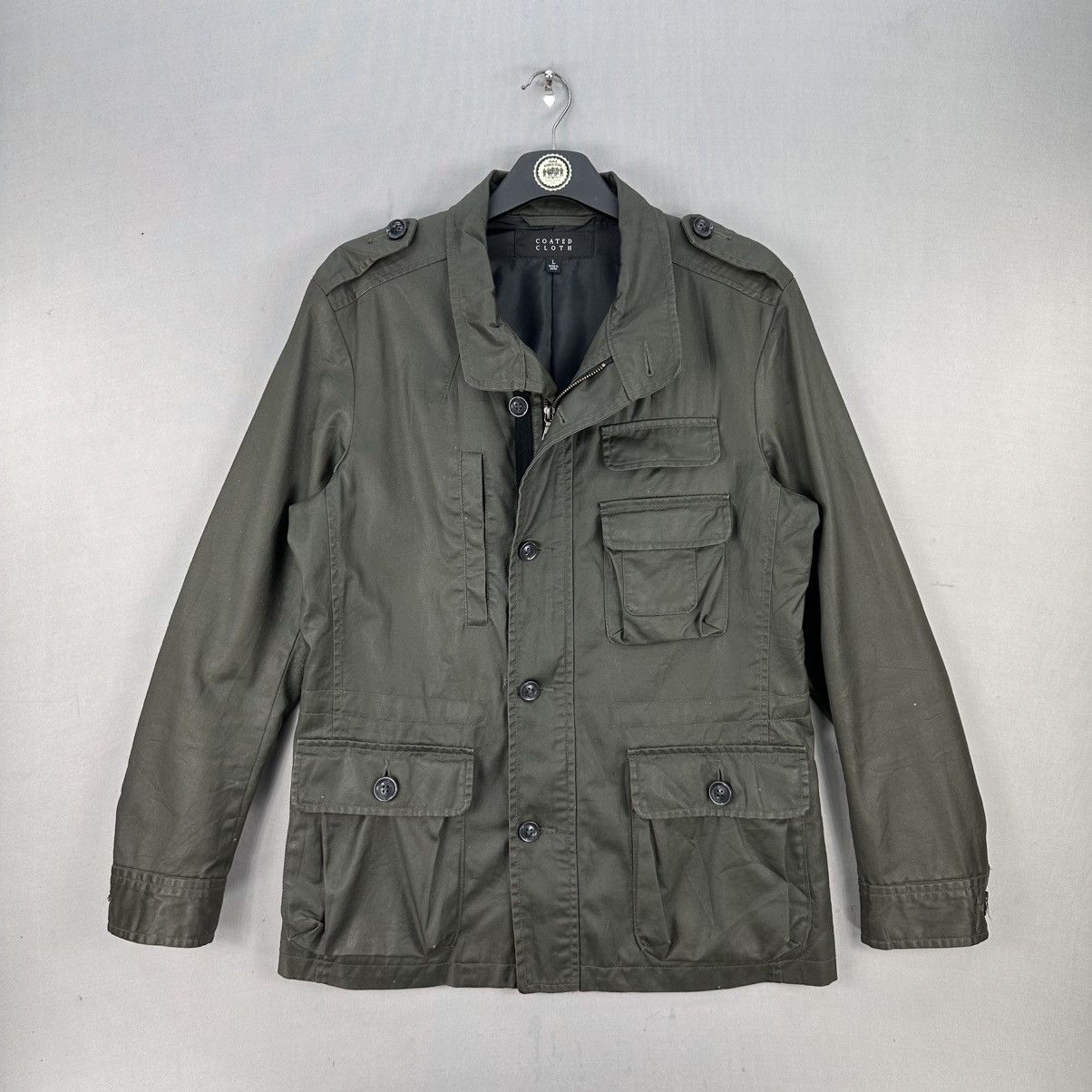 Uniqlo Uniqlo Coated Cloth Wax Jacket Multi Pocket Size US M / EU 48-50 / 2 - 1 Thumbnail