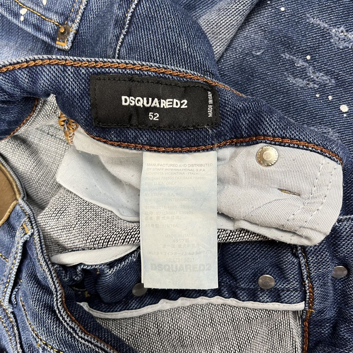 Dsquared2 × Jean Dsquared Jeans Denim Trousers Blue pants Size US 32 / EU 48 - 8 Thumbnail