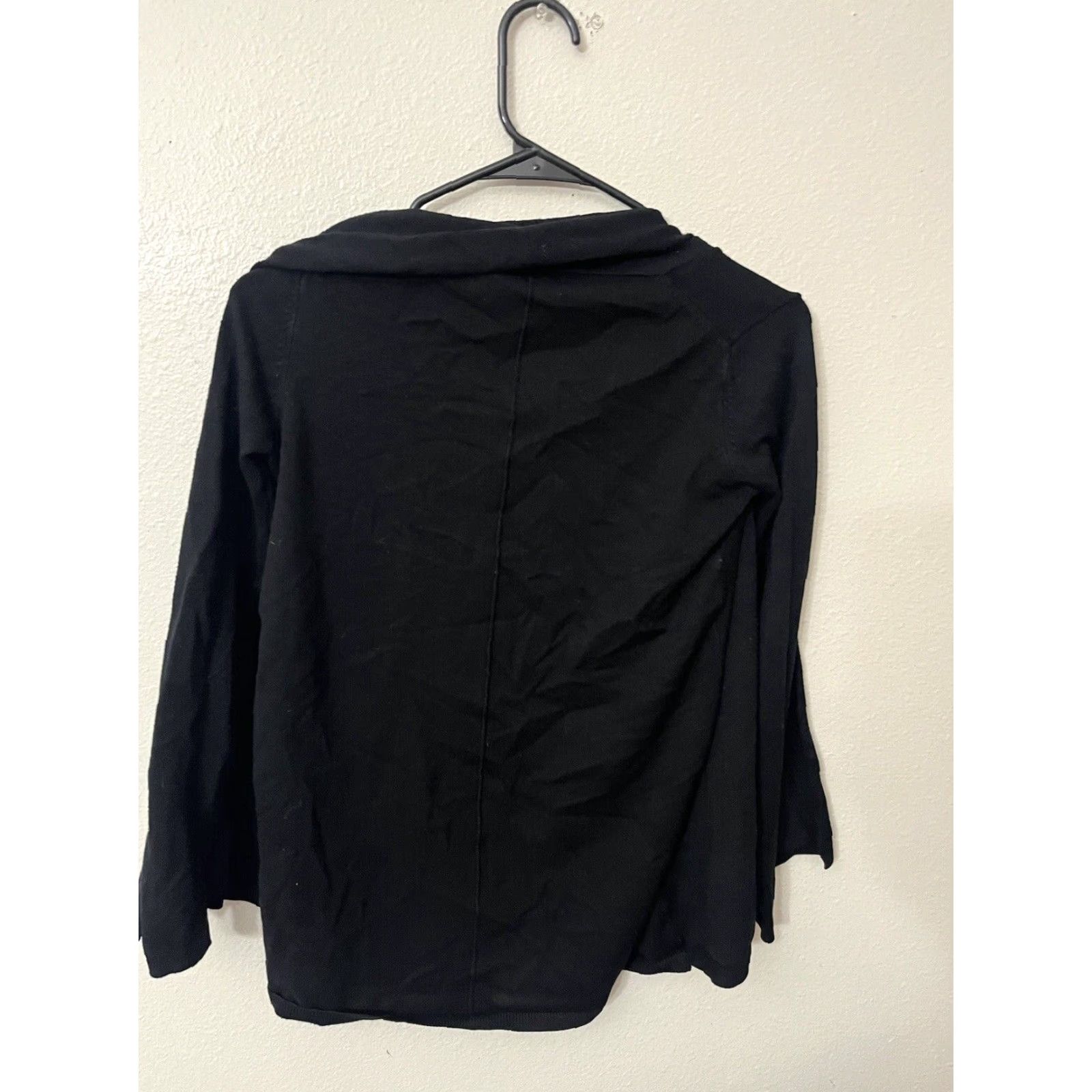 Zara VINTAGE Zara Women's Knit Cardigan Sweater S Black Long Sleeve Casual Winter Size S / US 4 / IT 40 - 2 Thumbnail