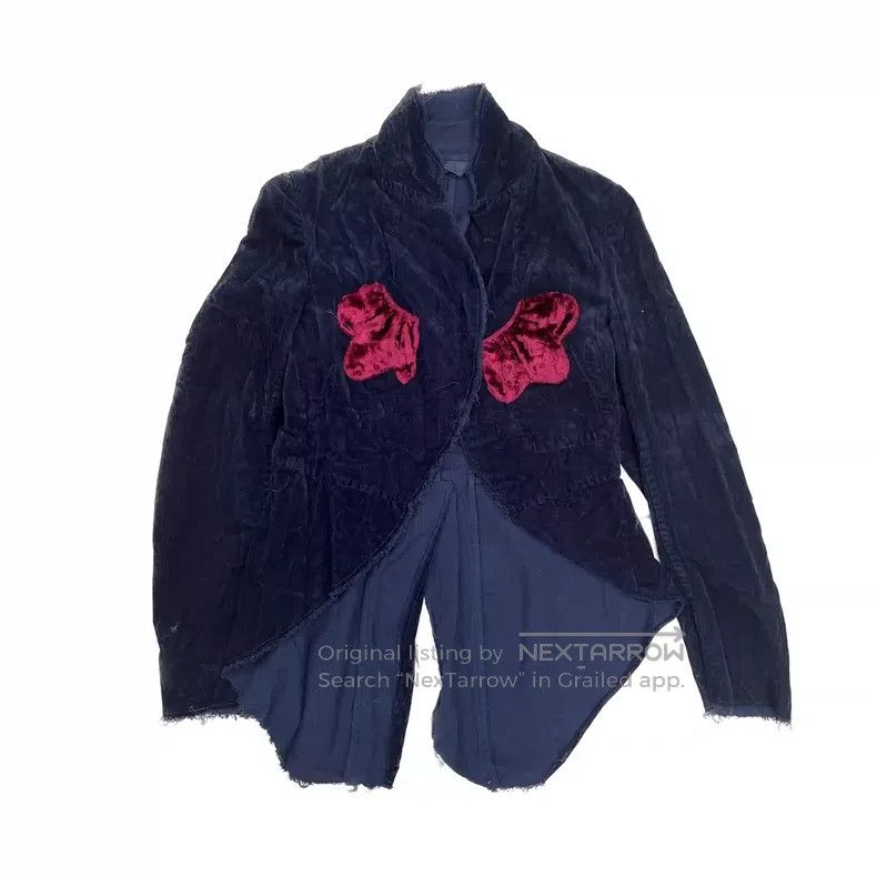 Comme des Garcons Comme Des Garcons Swallow Tail Velvet Jacket Size M / US 6-8 / IT 42-44 - 1 Thumbnail