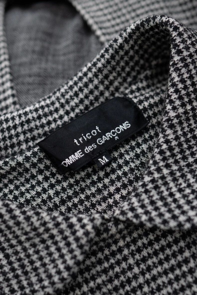 Comme des Garcons Comme des Garcons Deformed houndstooth doll collar sweater Size M / US 6-8 / IT 42-44 - 7 Thumbnail