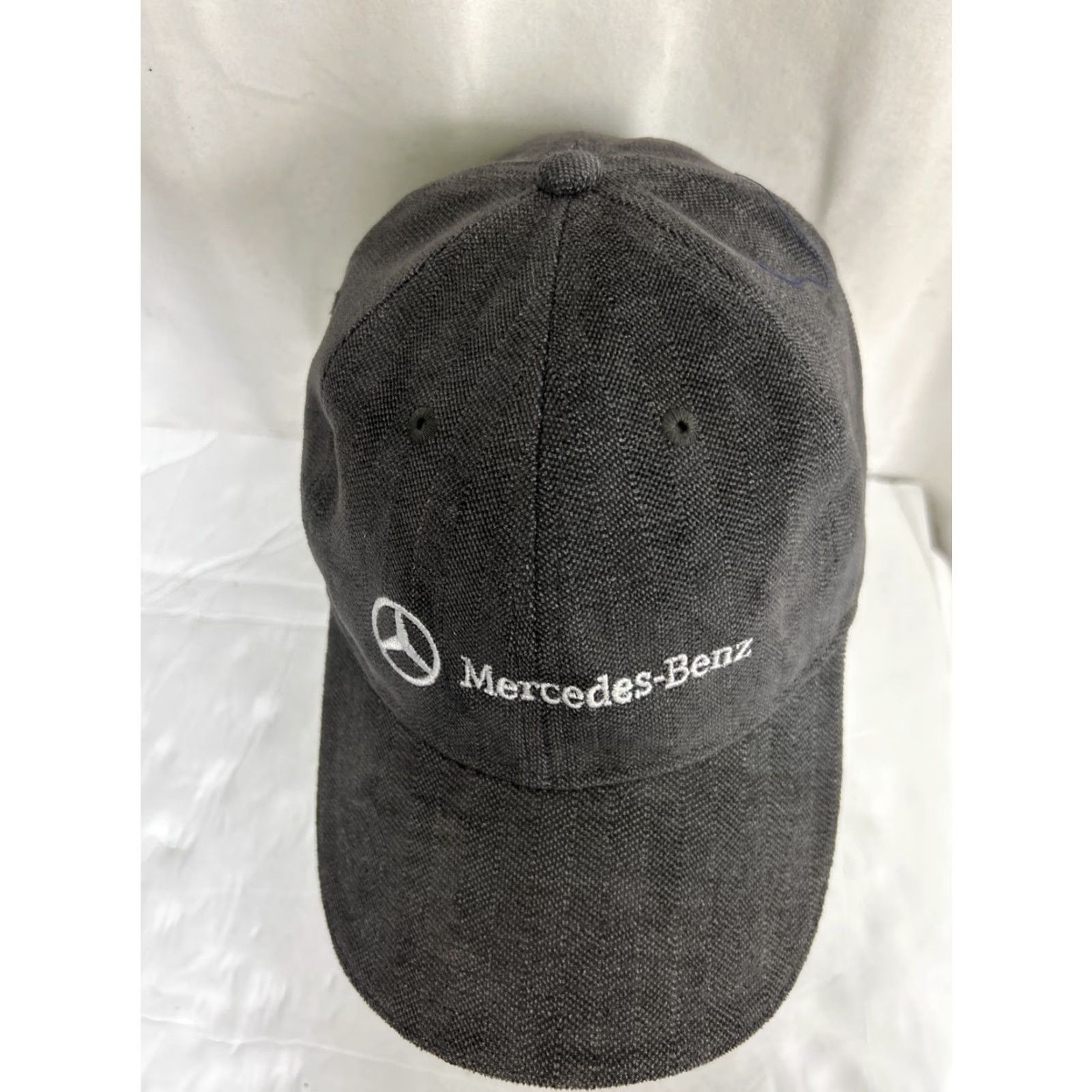 Mercedes-Benz Mercedes benz Baseball Cap Adjustable Strap Back Gray Embroidered Polyester Men Cap Size ONE SIZE - 5 Thumbnail