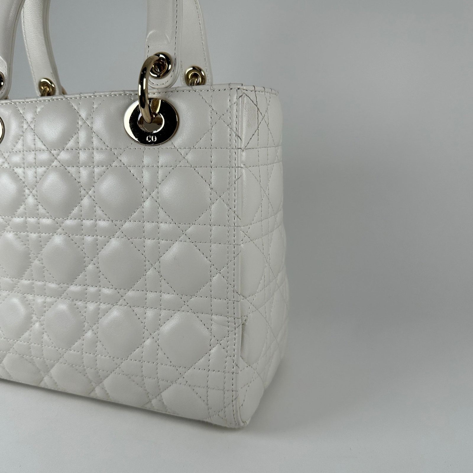 Dior Dior Medium Cannage Lady Dior Bag Size ONE SIZE - 13 Thumbnail