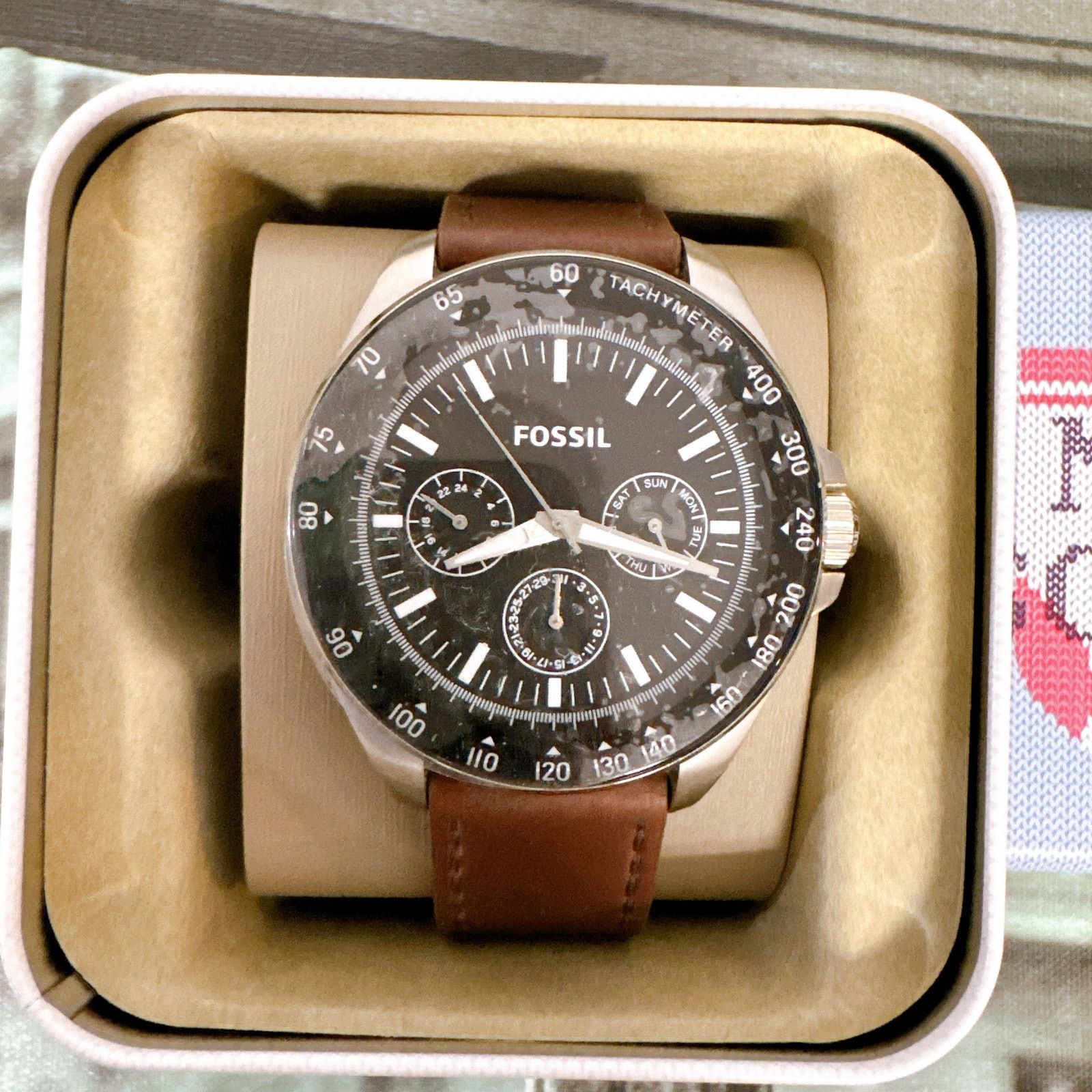 Fossil Fossil BQ2294 Neale Quartz Stainless Steel Chronograph Watch Size ONE SIZE - 2 Thumbnail