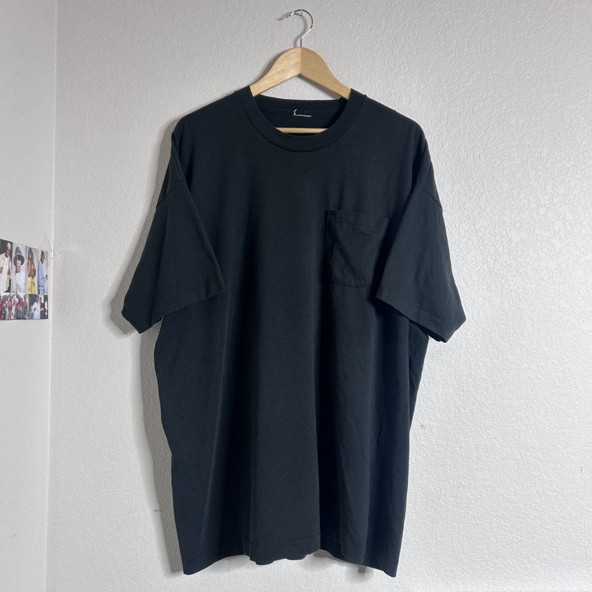 Hanes × Vintage Vintage duke faded black blank tee shirt Size US XXL / EU 58 / 5 - 1 Thumbnail