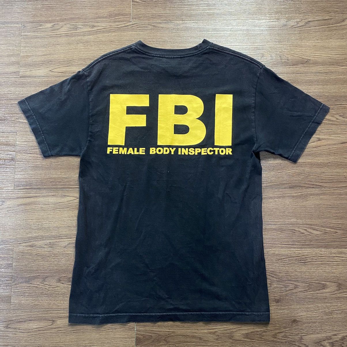 Vintage Vintage FBI Faded Tee Female Body Inspector Size US S / EU 44-46 / 1 - 1 Thumbnail