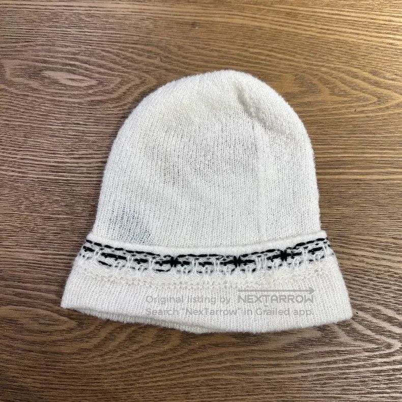 Chanel Chanel Embroidered Logo Cashmere Line Cap Size ONE SIZE - 2 Thumbnail