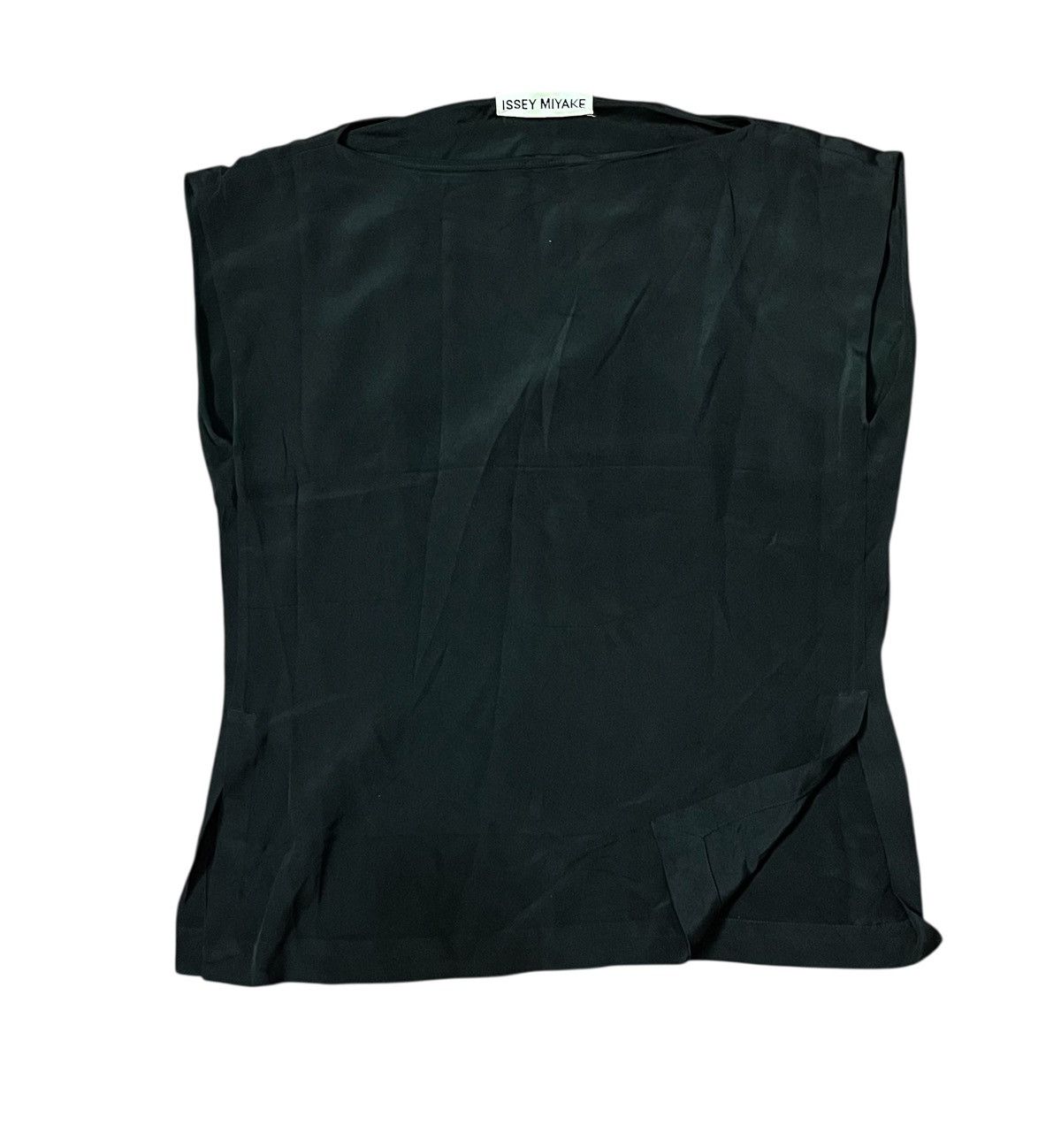 Issey Miyake Vintage issey miyake flowy black tank Size US M / EU 48-50 / 2 - 1 Thumbnail