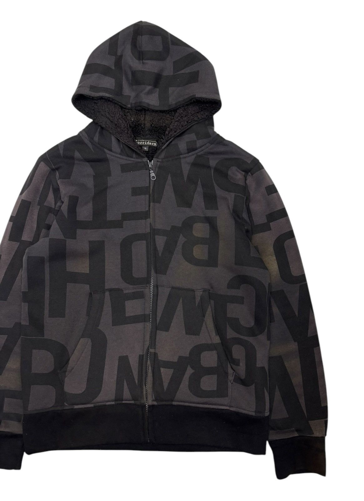 If Six Was Nine × KMRii × Yasuyuki Ishii SORRIDERE ALPHABET ALL OVER ZIP HOODIE Size US S / EU 44-46 / 1 - 5 Thumbnail