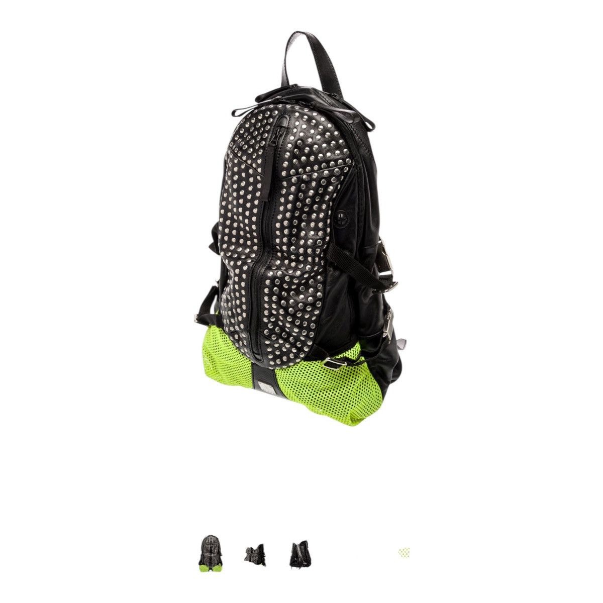 MCM MCM LEATHER STUDDED BACKPACK Size ONE SIZE - 2 Thumbnail