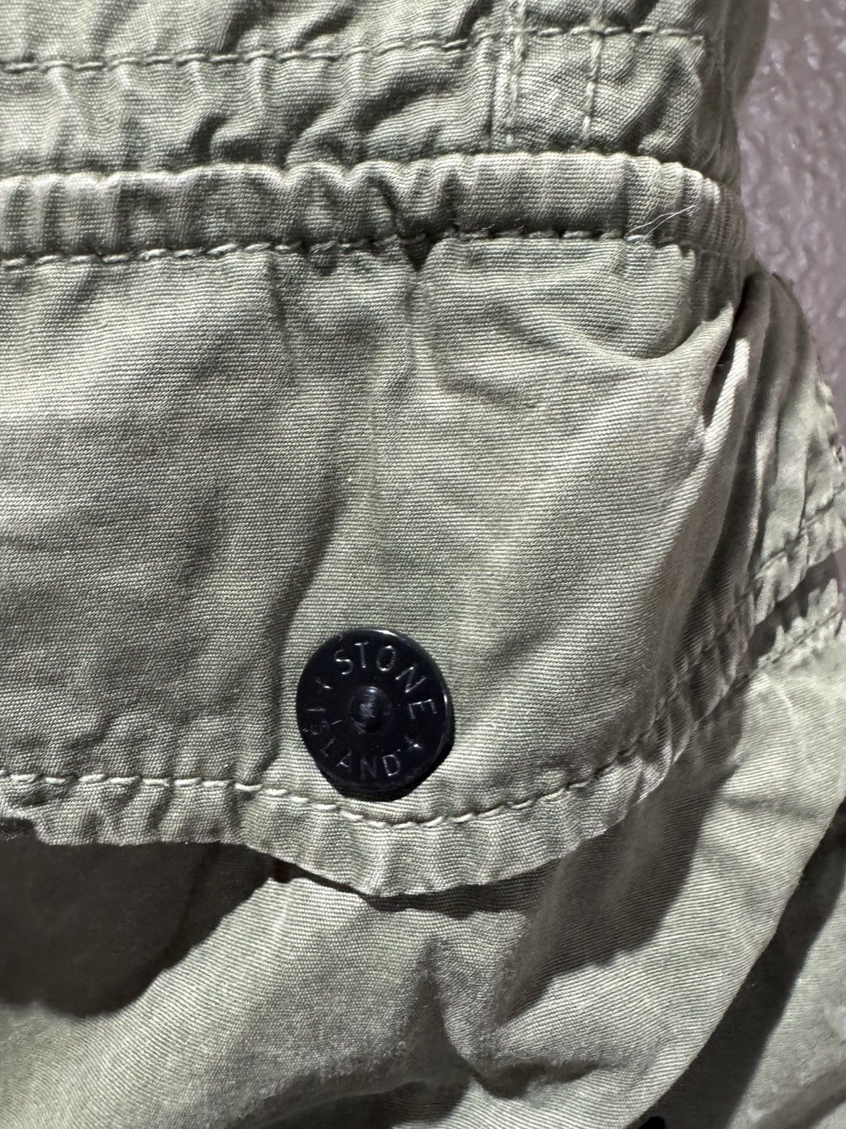 Stone Island Stone Island Skinny Slim Fit Cargo Pants Olive Green Black Size US 30 / EU 46 - 3 Thumbnail