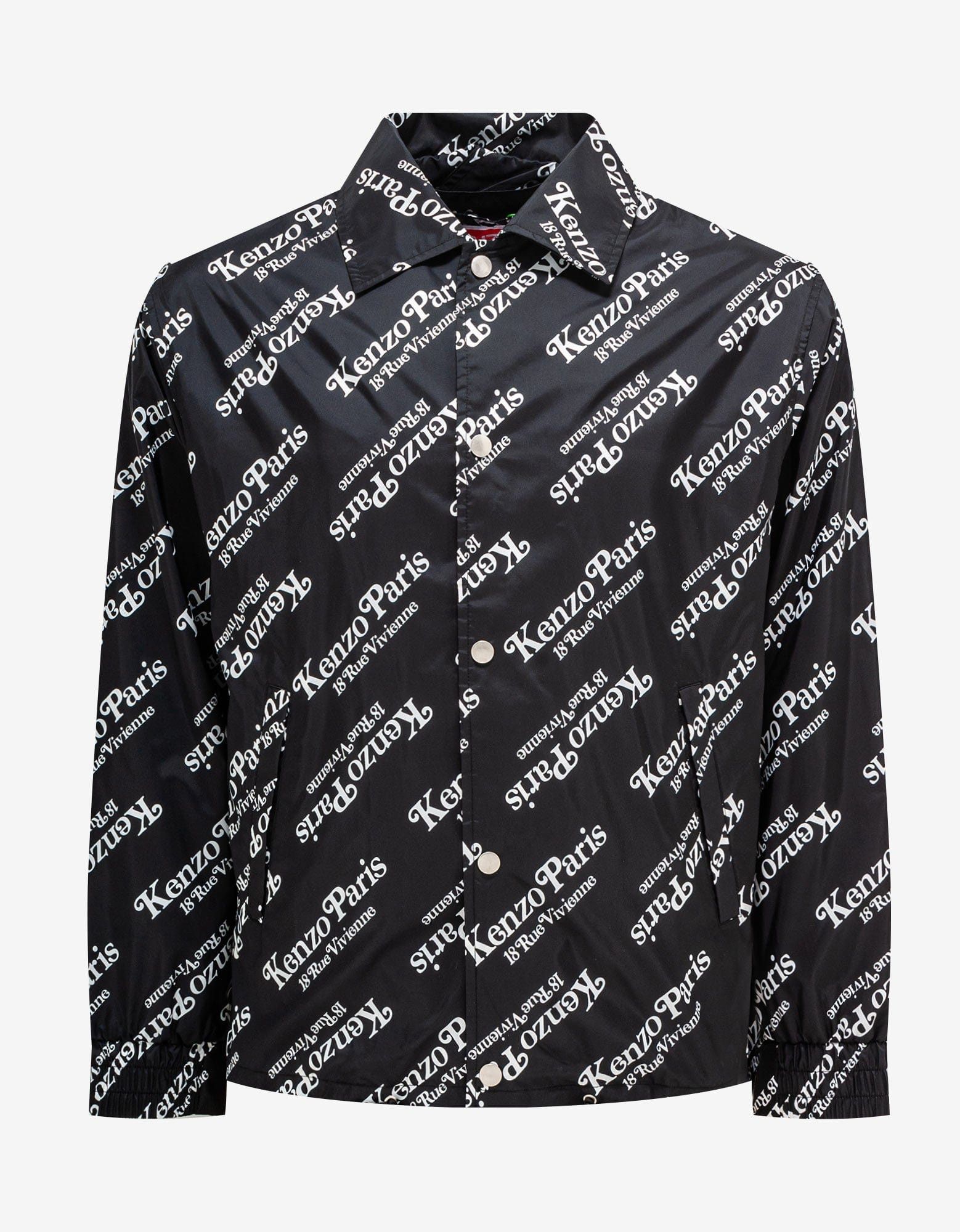 Kenzo by Verdy' Black All-Over Logo Windbreaker