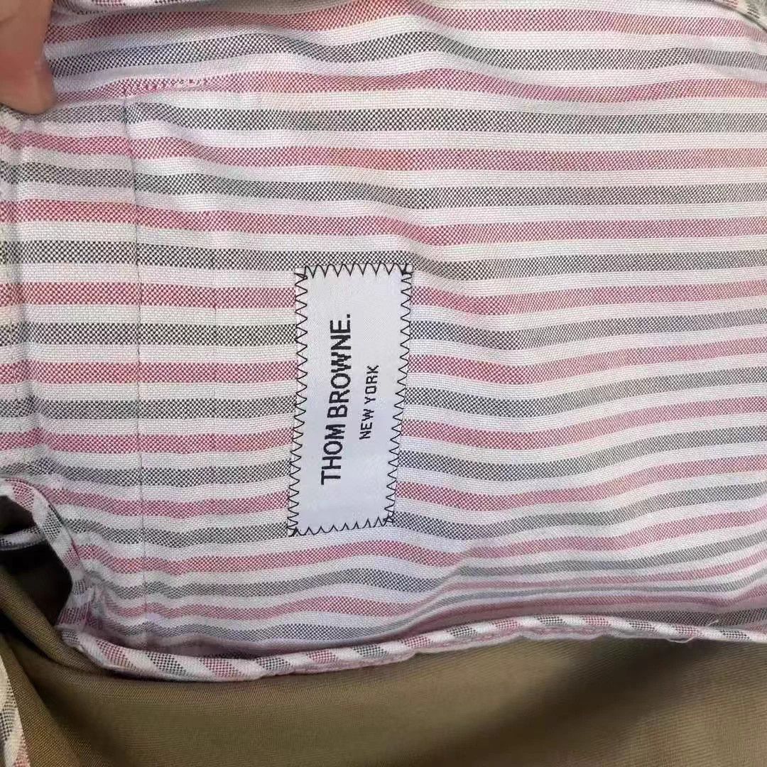 Thom Browne Thom Browne Logo Khaki Suit 1 New Size 40R - 5 Thumbnail