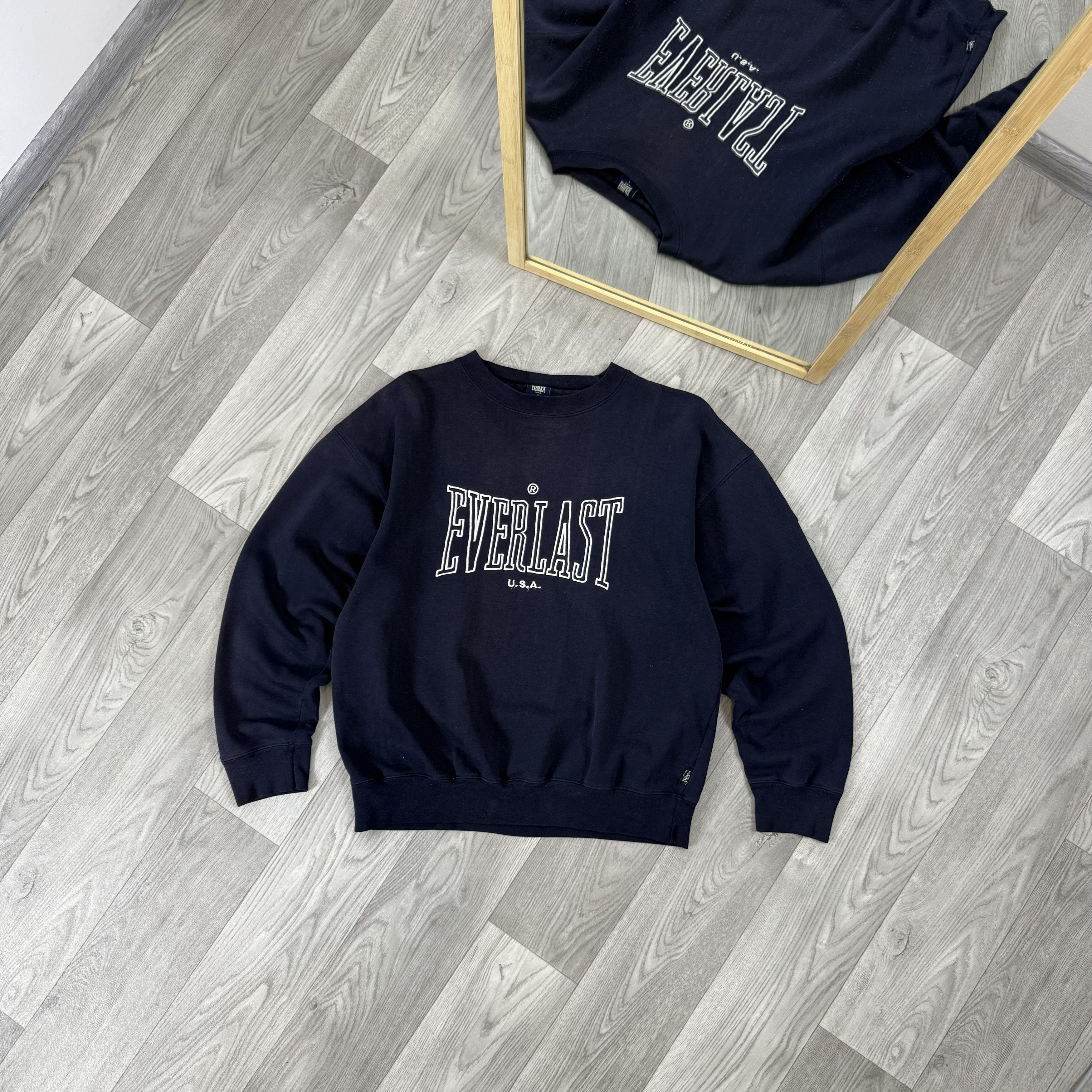 Everlast Vintage Everlast 90s Embroidered Boxy Crewneck Sweatshirt Size US S / EU 44-46 / 1 - 1 Thumbnail