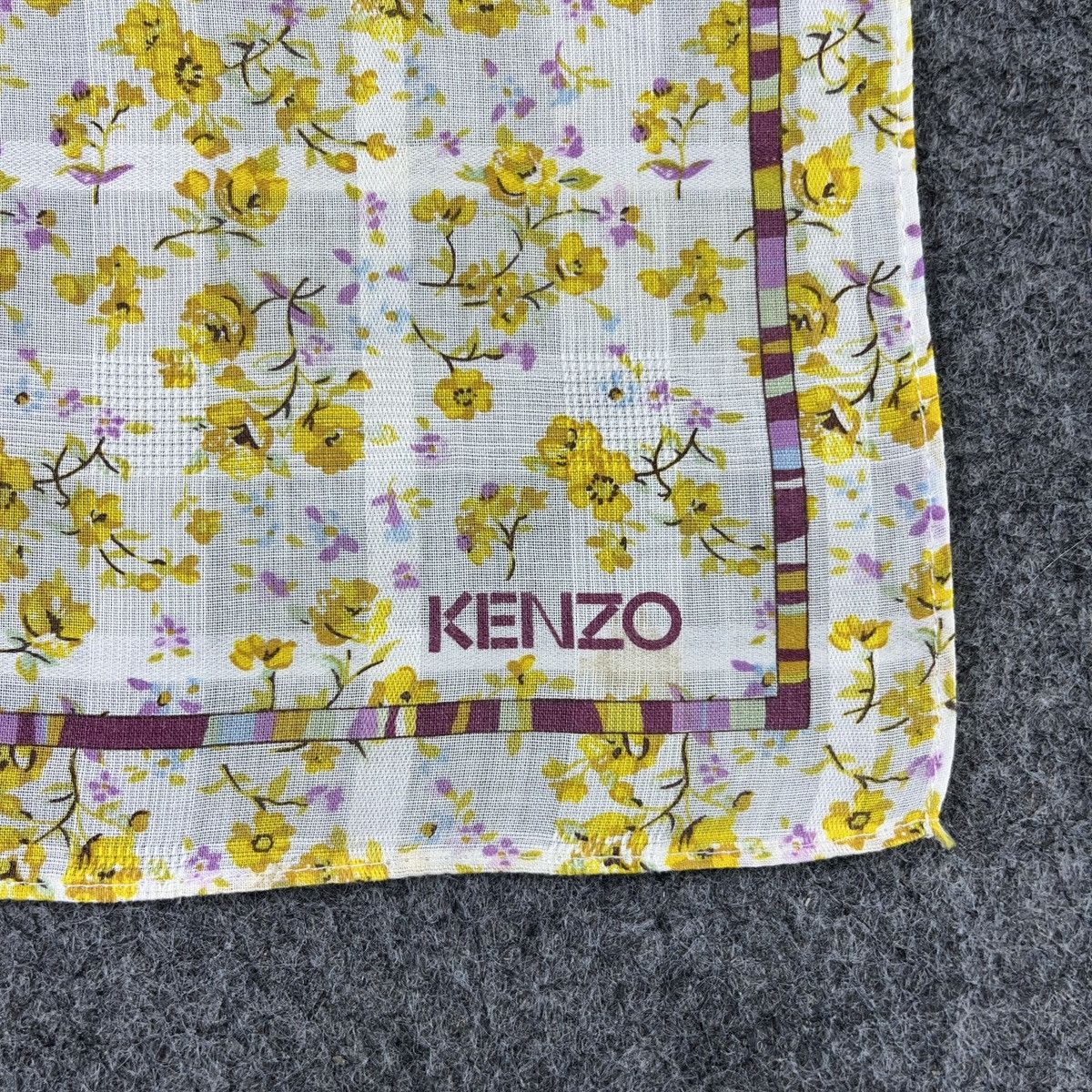 Kenzo Kenzo Handkerchief / Bandana / Neckerchief / Headscarf B1141 Size ONE SIZE - 2 Thumbnail