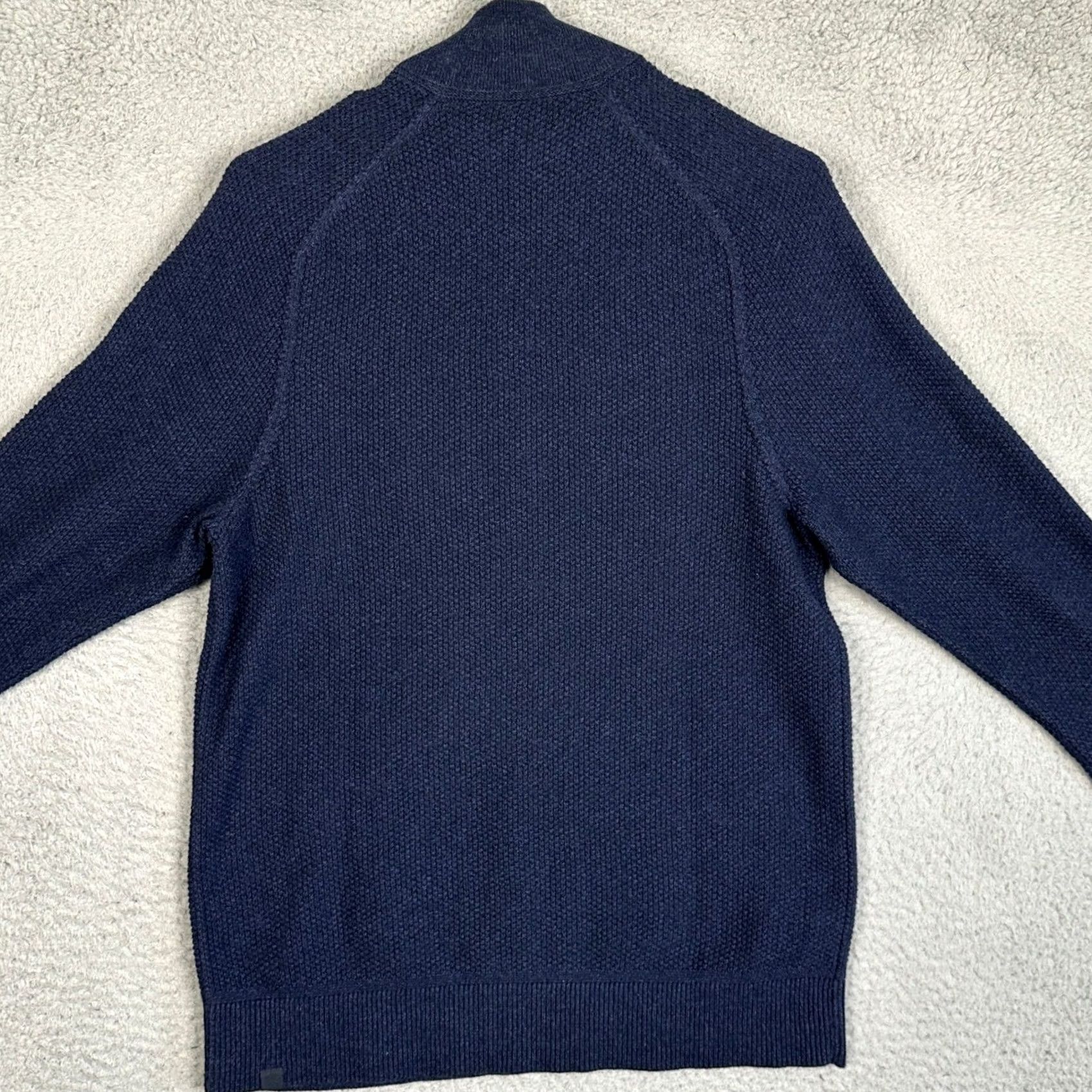 Lululemon Lululemon Knit Sweater Mens XS Navy Blue Quarter Zip Pullover Long Sleeve Casual Workwear Modern Preppy Knit Style Size US XS / EU 42 / 0 - 3 Thumbnail