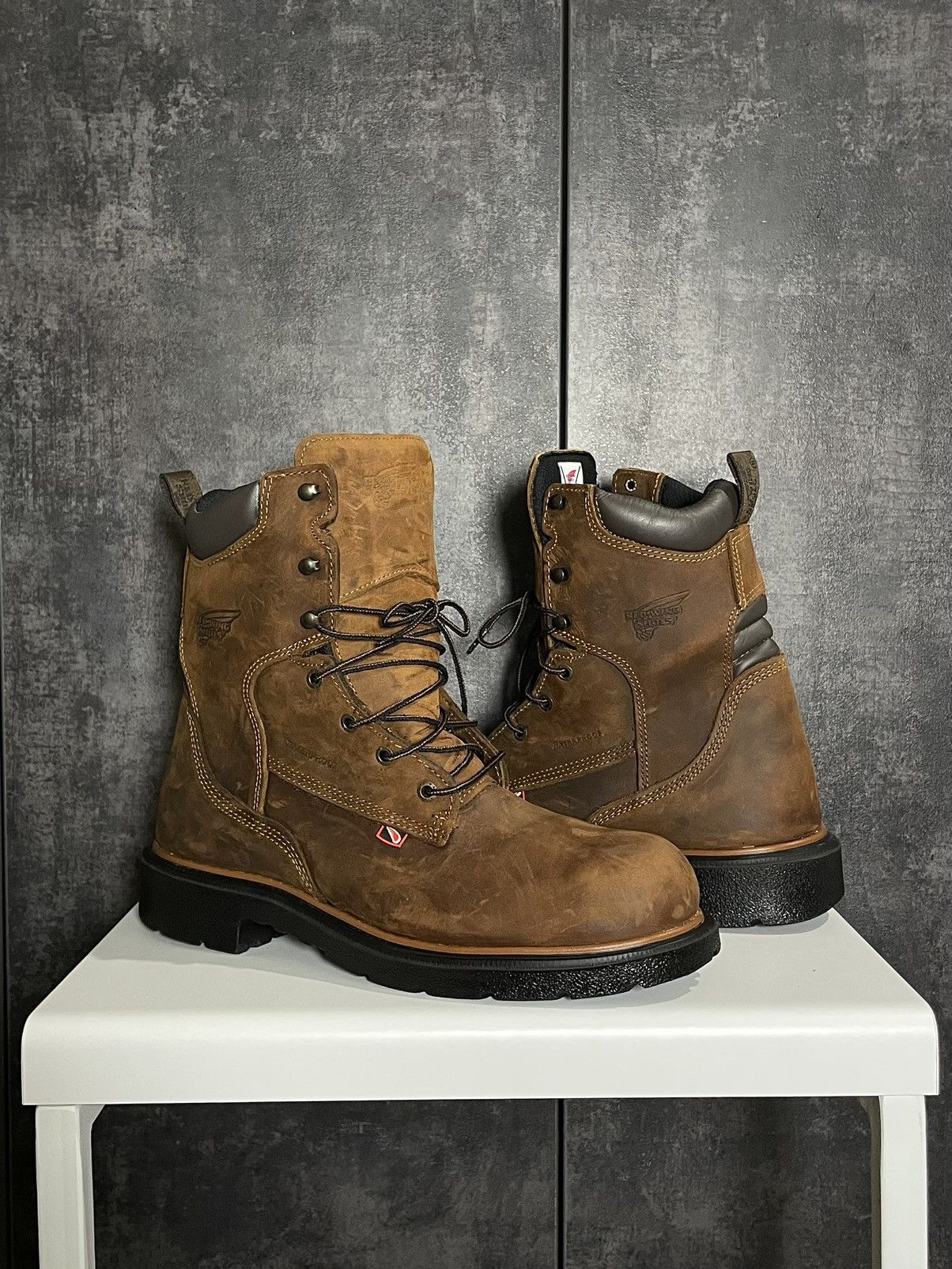 Red Wing Crazy Red Wing Shoes 400 Boots Waterproof Brown Balenciaga Size US 10.5 / EU 43-44 - 4 Thumbnail