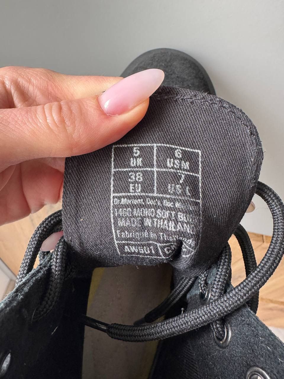 Dr. Martens × Vintage Vintage Dr Martens Suede Leather Boots Like Rick Owens Size US 7 / IT 37 - 7 Thumbnail