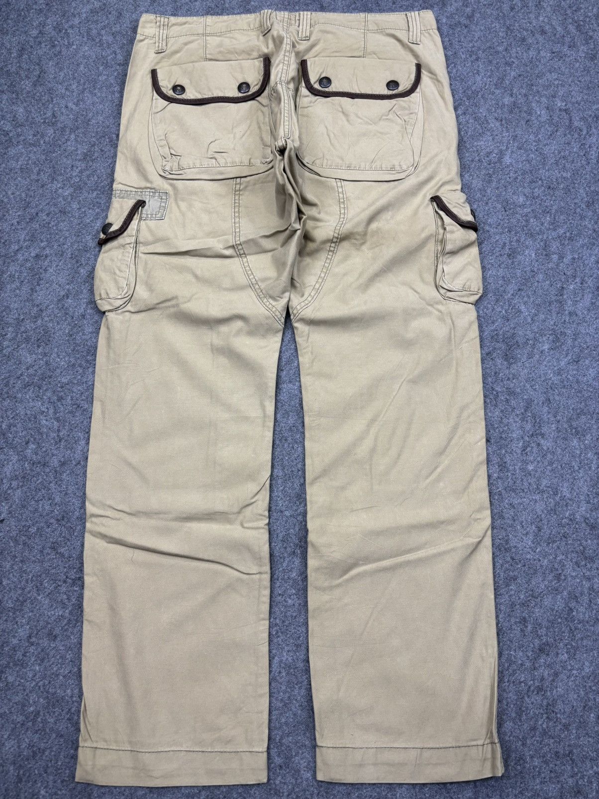 Edwin EDWIN Very Rare Multipockets Two Tones USMC Cargo Pant F808 Size US 35 - 14 Thumbnail