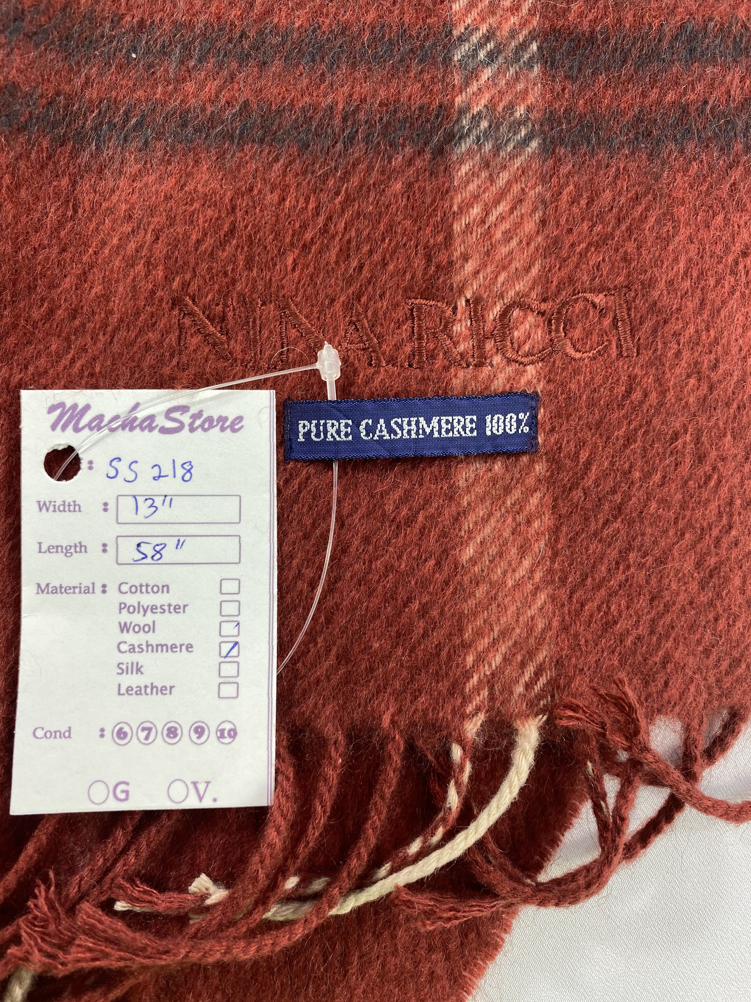 Nina Ricci Nina Ricci Scarf / Muffler / Neckwear Size ONE SIZE - 6 Thumbnail