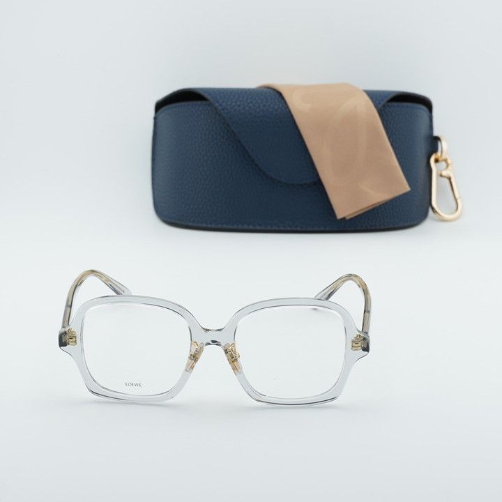 Loewe Loewe LW50070F 020 Eyeglasses Transparent Grey 52mm Square Size ONE SIZE - 11 Thumbnail