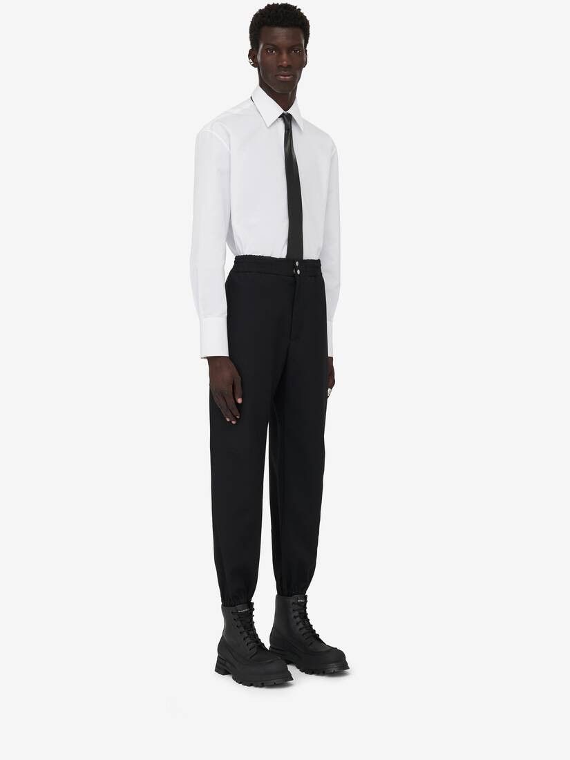 Alexander McQueen o1w1db10725 Press Stud Cargo Trousers in Black Size US 38 / EU 54 - 2 Thumbnail
