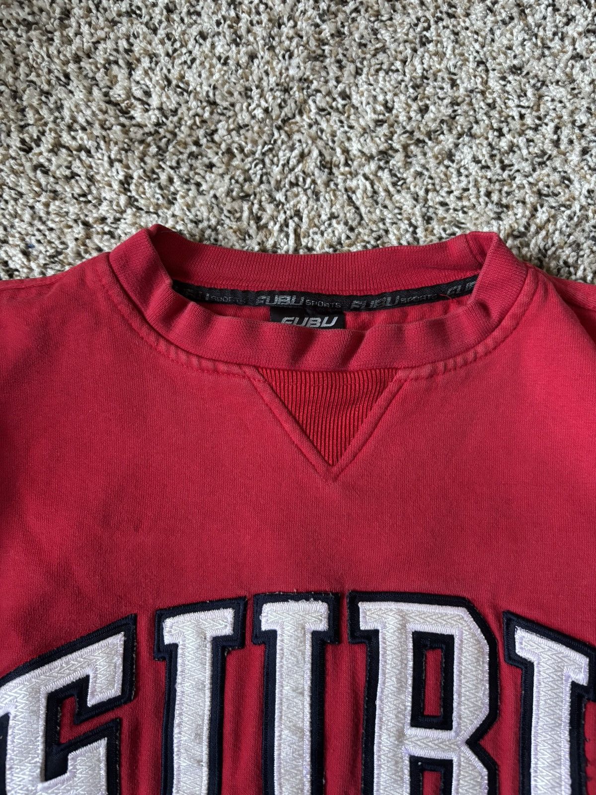 Fubu Vintage Embroidered XL Red F.U.B.U Crewneck Sweatshirt Size US XL / EU 56 / 4 - 5 Thumbnail