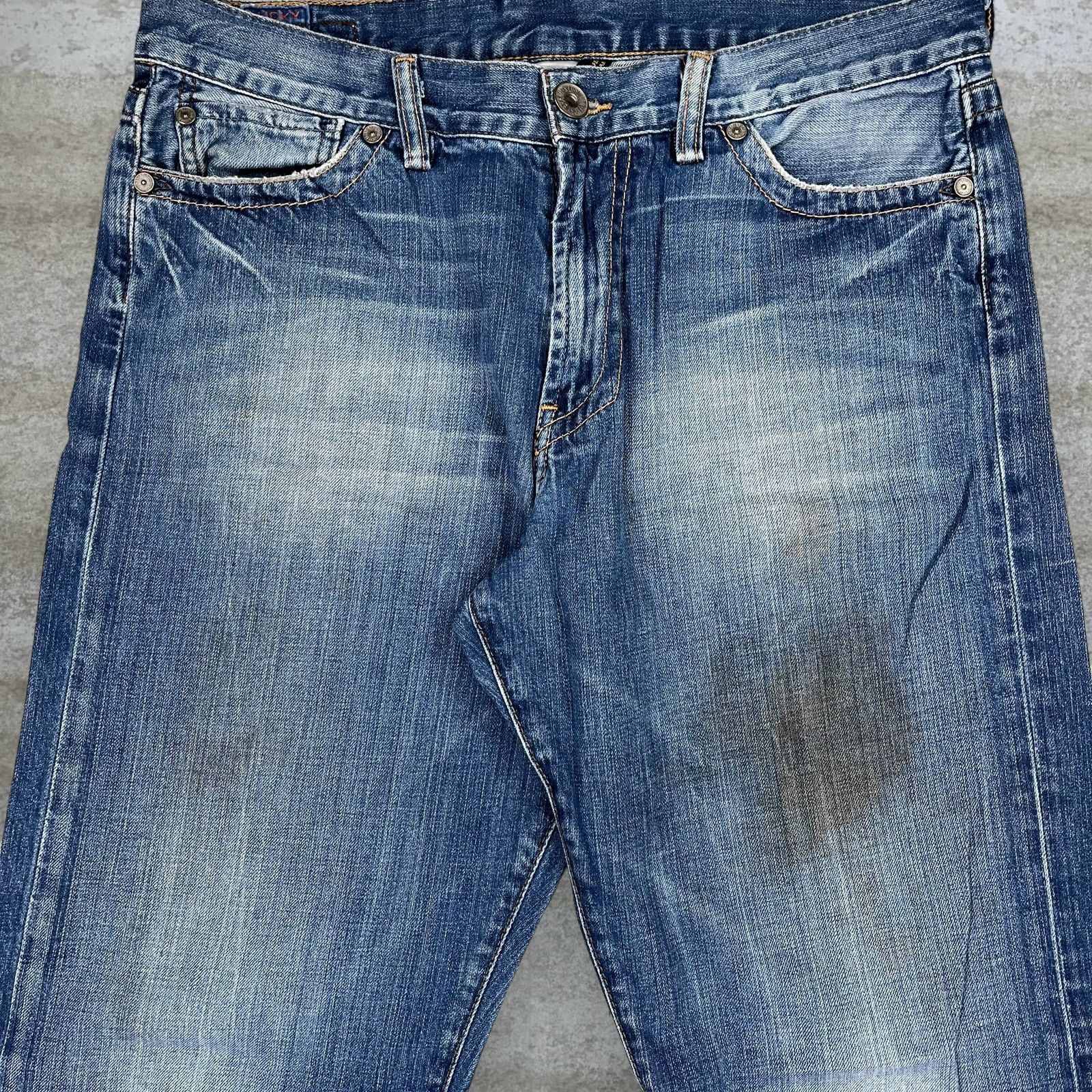 Lucky Brand Vintage Y2K Lucky Brand Jeans 33x32 Bootcut Medium Wash Size US 33 - 5 Thumbnail